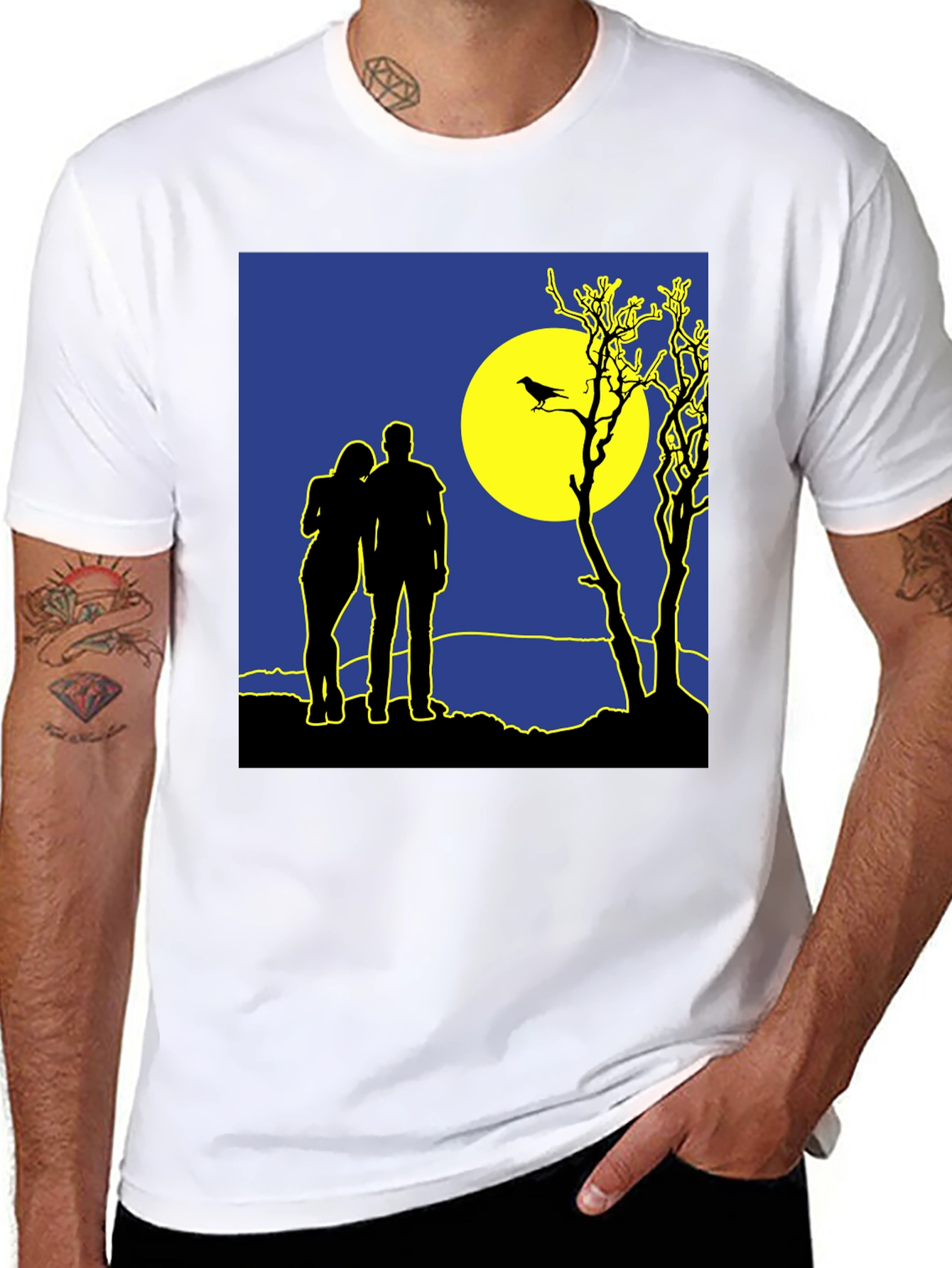 Moonlit Silhouette T-Shirt