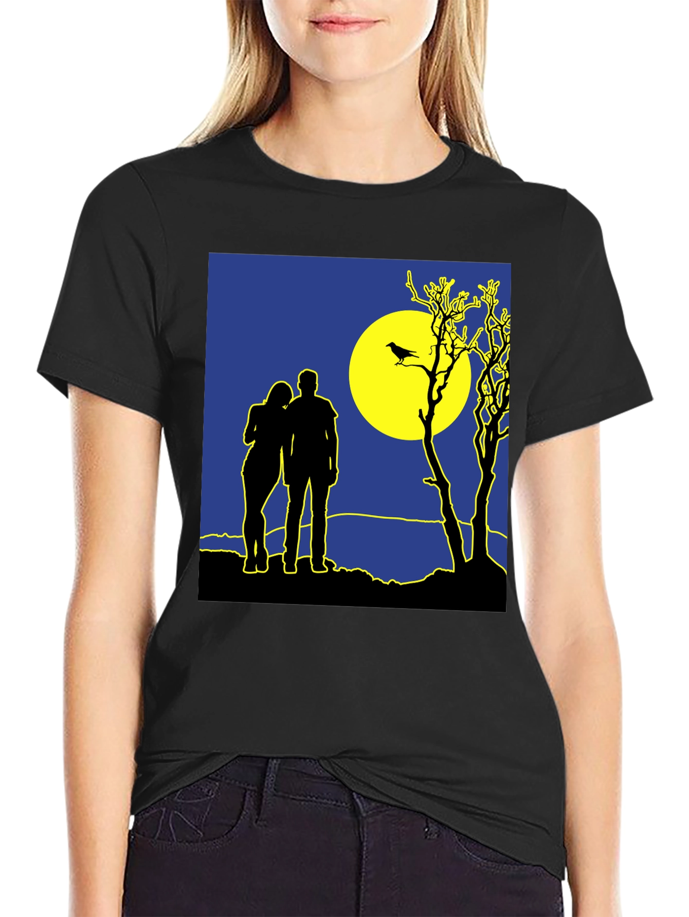 Moonlit Silhouette T-Shirt