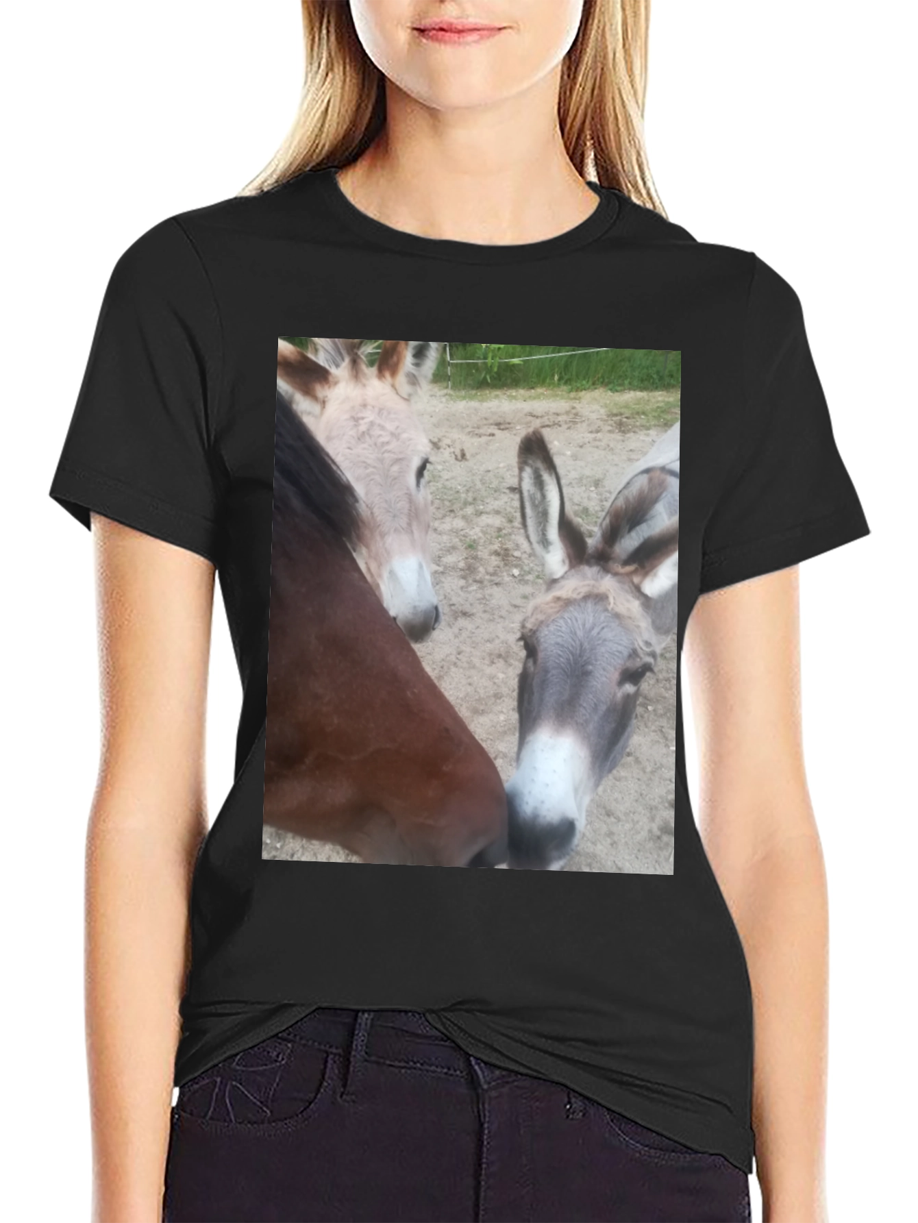 Funny Animal Friends Graphic Tee
