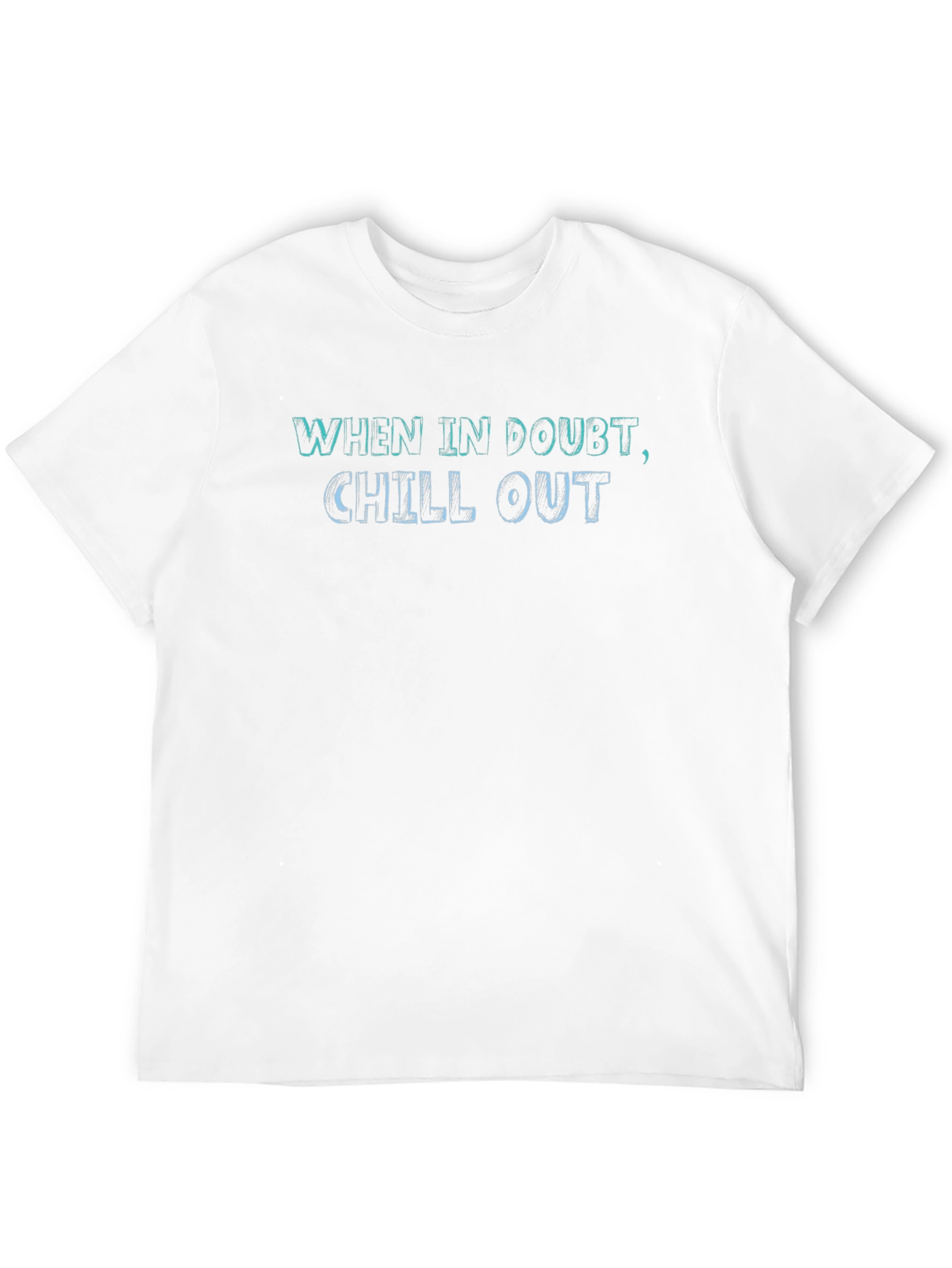 Chill Out Graphic Tee - Relaxed Comfort