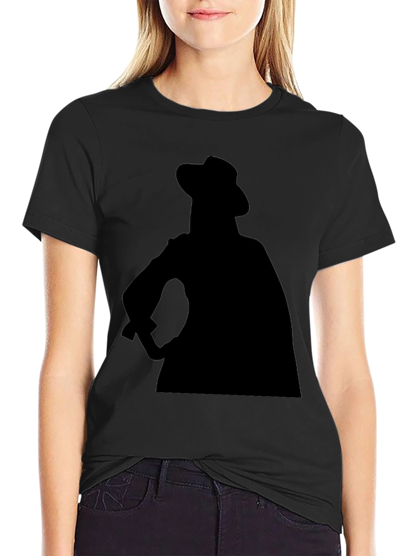 Silhouette T-Shirt - Retro Style