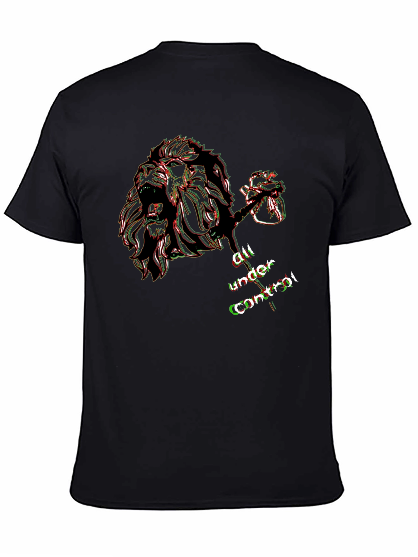 Lion Heart Graphic T-Shirt - All Under Control