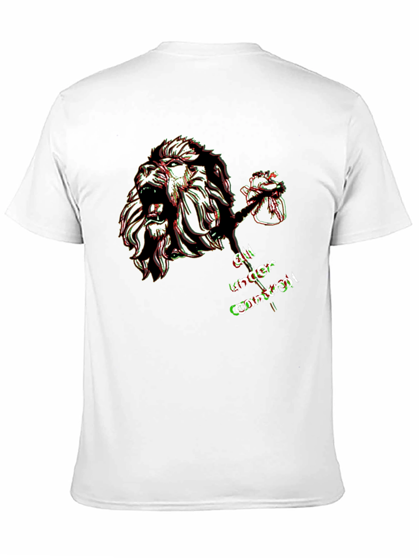 Lion Heart Graphic T-Shirt - All Under Control