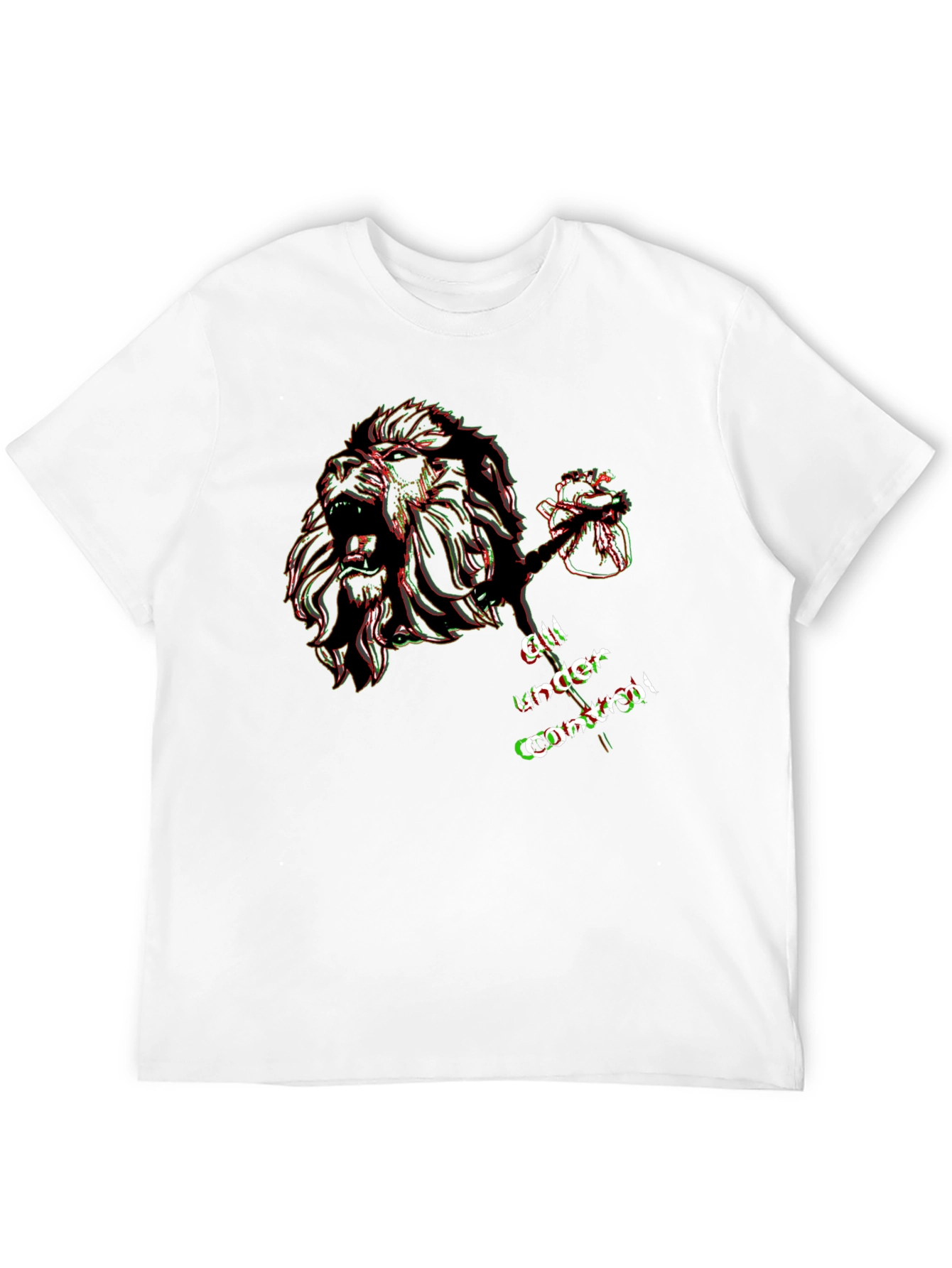 Lion Heart Graphic T-Shirt - All Under Control