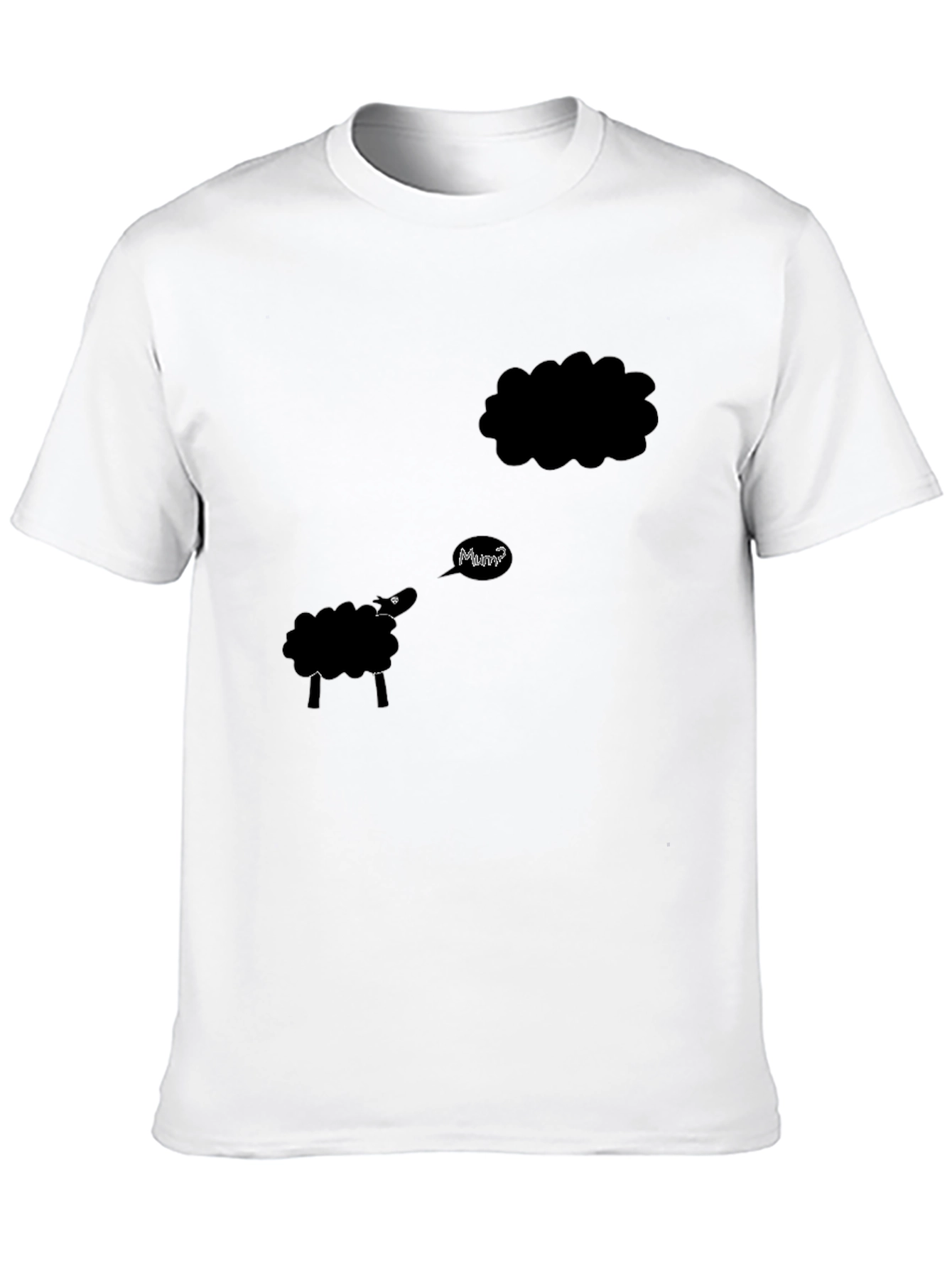 Black Sheep Mum? T-Shirt - Unique Graphic Tee