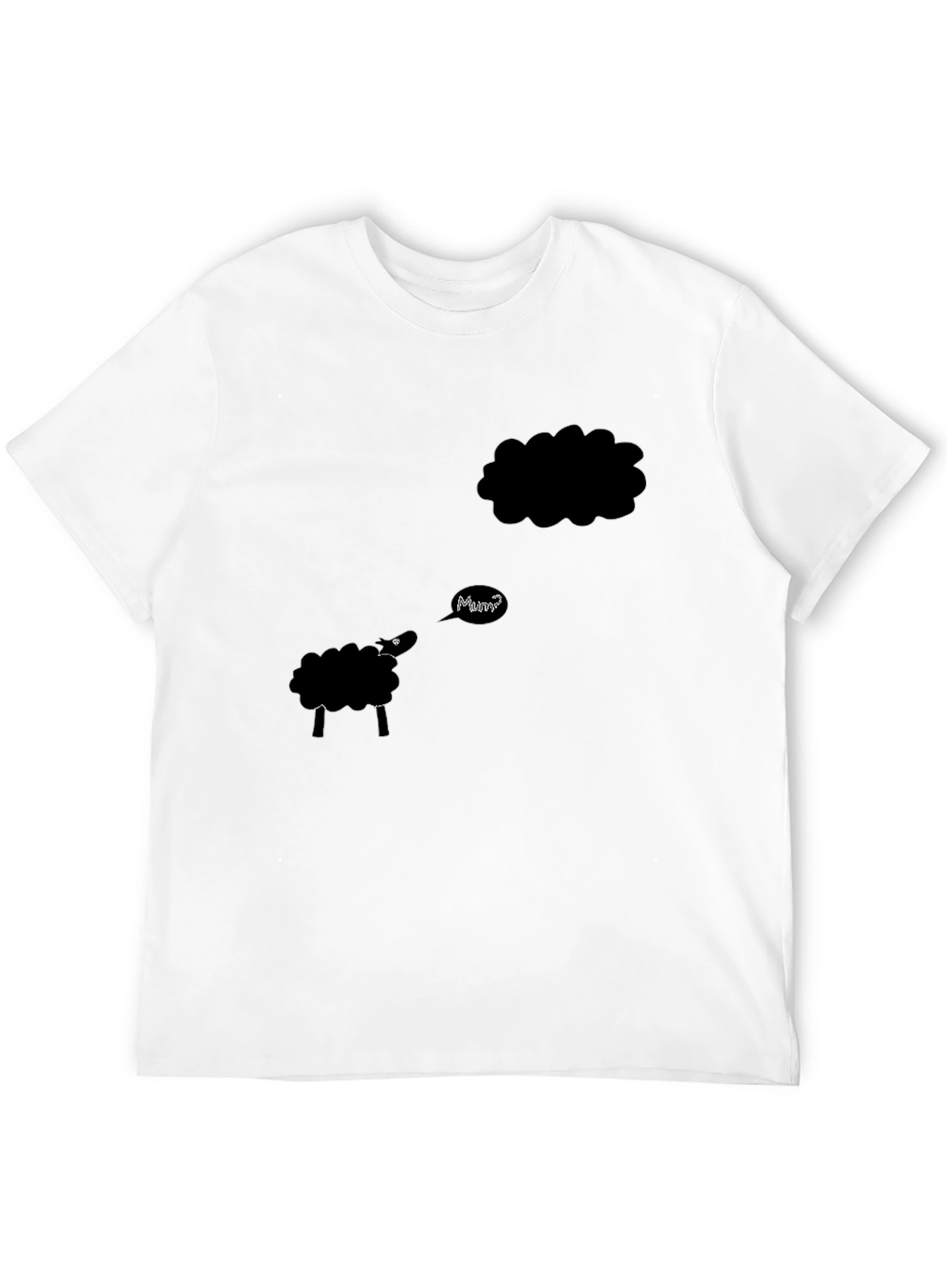 Black Sheep Mum? T-Shirt - Unique Graphic Tee