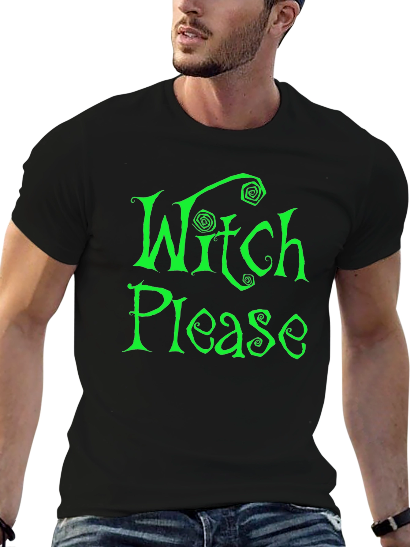Witch Please Graphic Tee - Halloween Humor T-Shirt