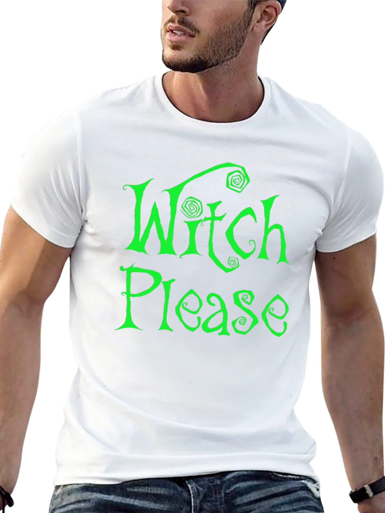 Witch Please Graphic Tee - Halloween Humor T-Shirt
