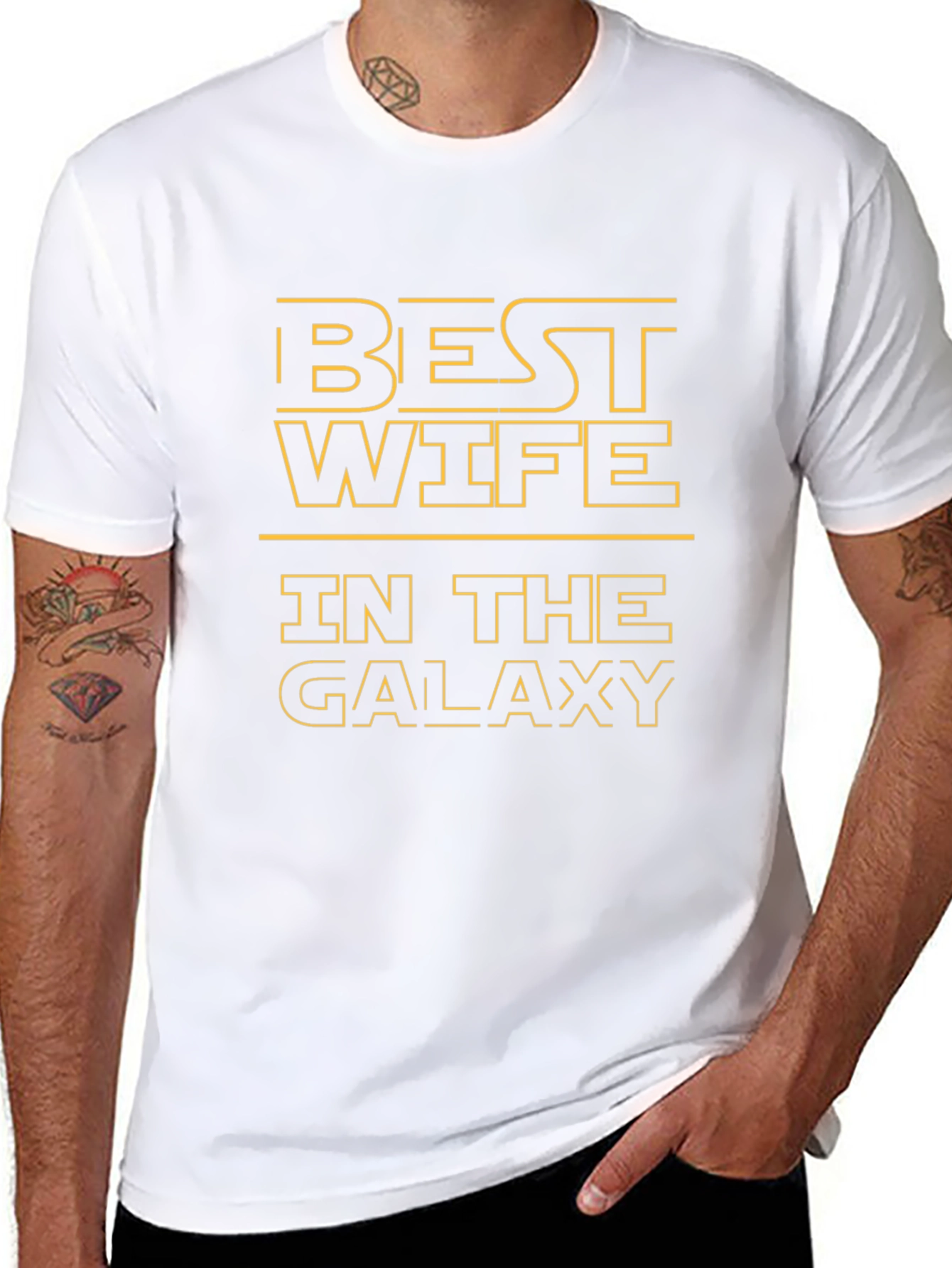 Best Wife in the Galaxy Graphic T-Shirt
