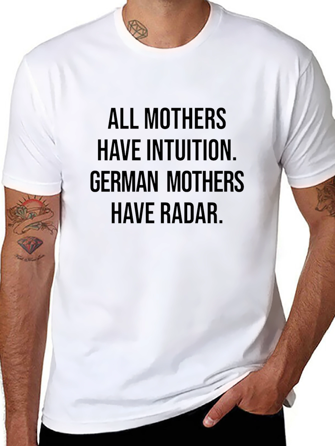 German Mothers Radar Graphic T-Shirt