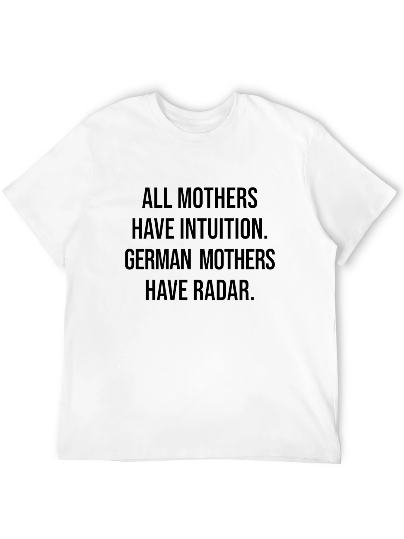 German Mothers Radar Graphic T-Shirt