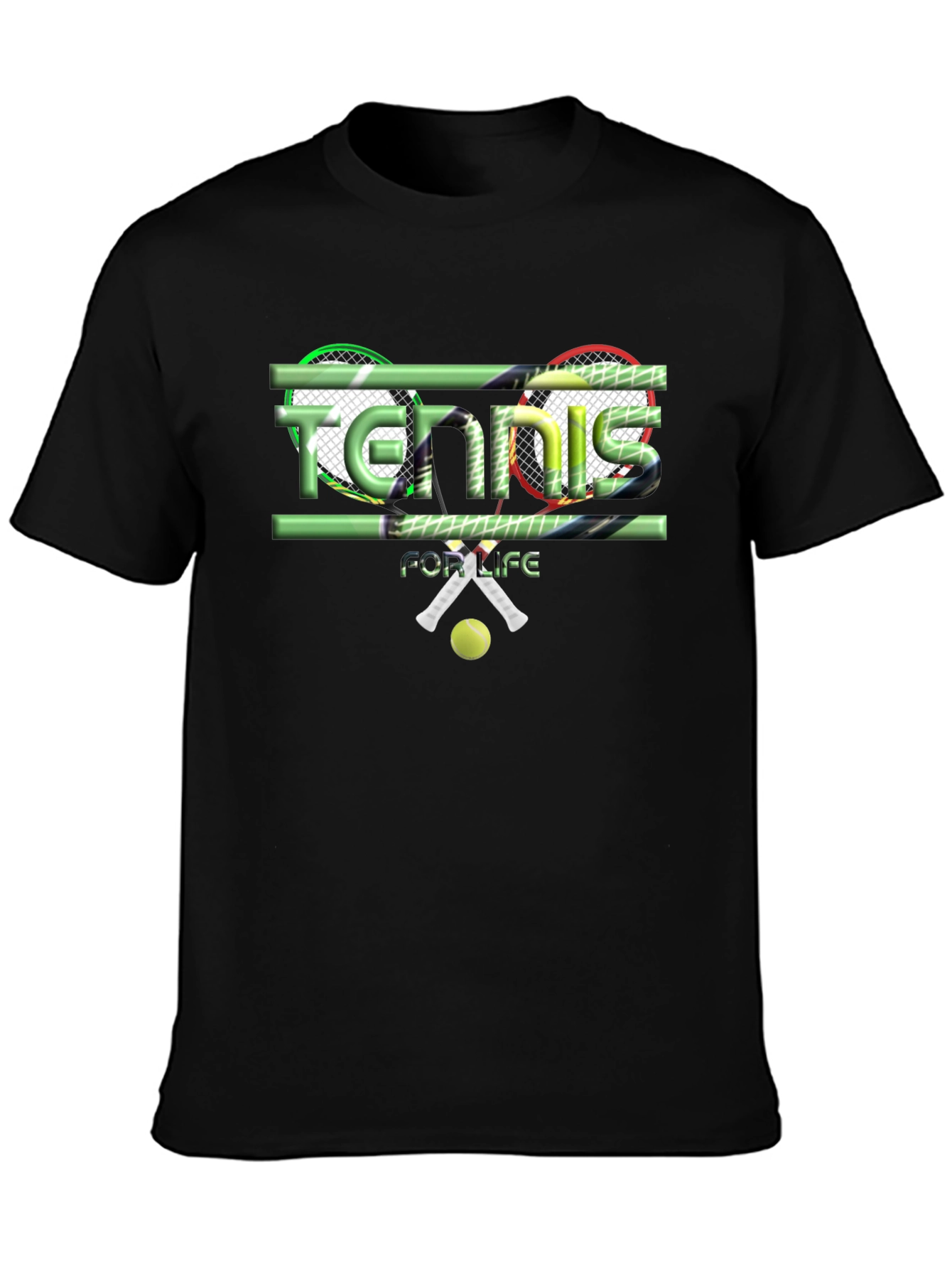 Tennis for Life Graphic T-Shirt