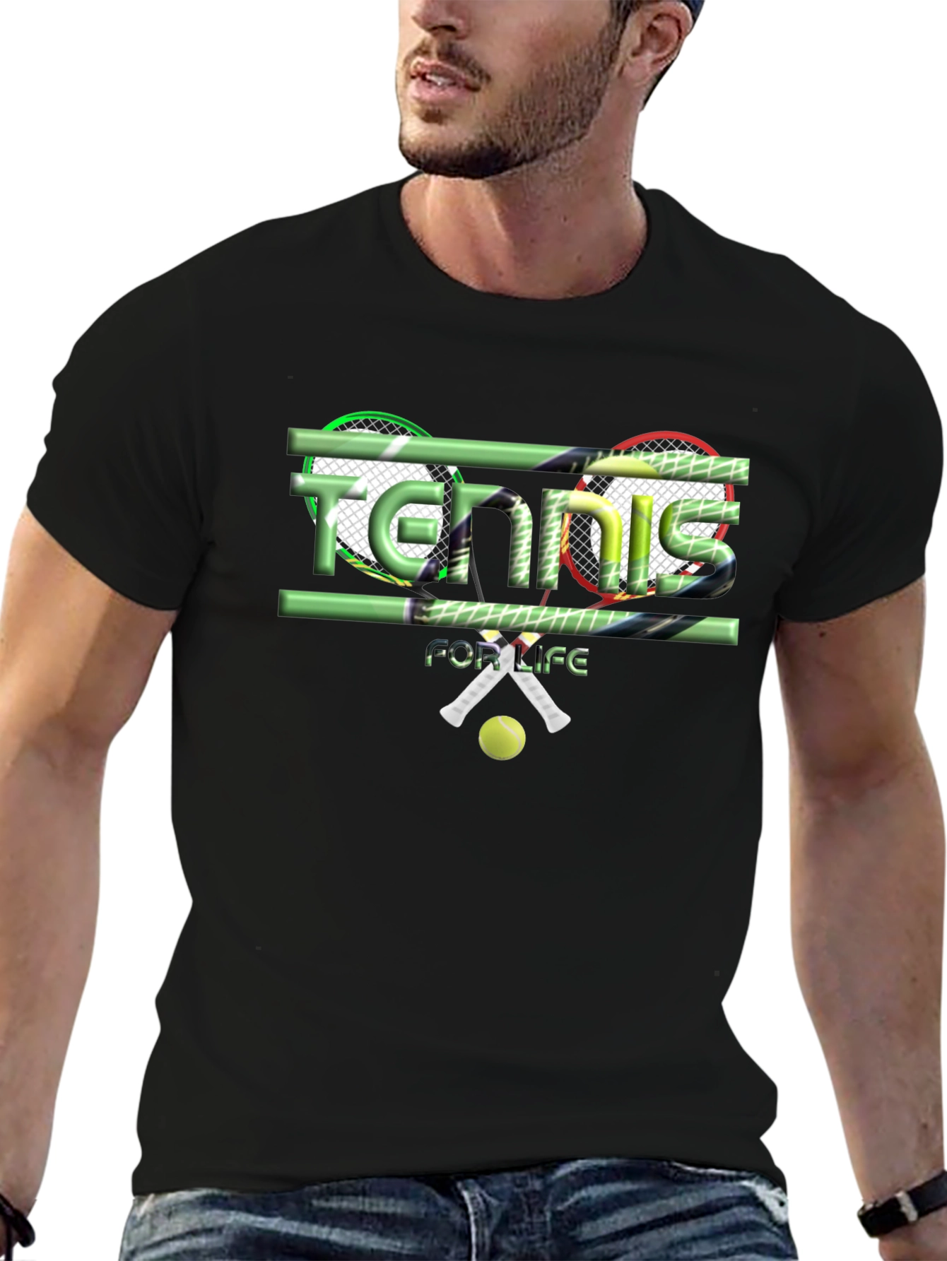 Tennis for Life Graphic T-Shirt