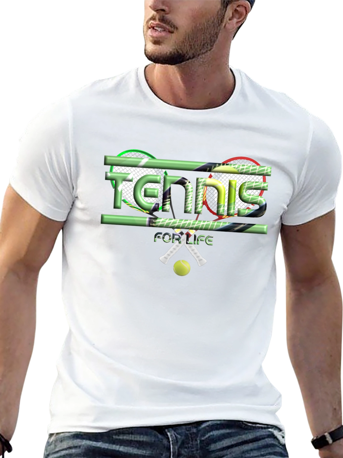 Tennis for Life Graphic T-Shirt