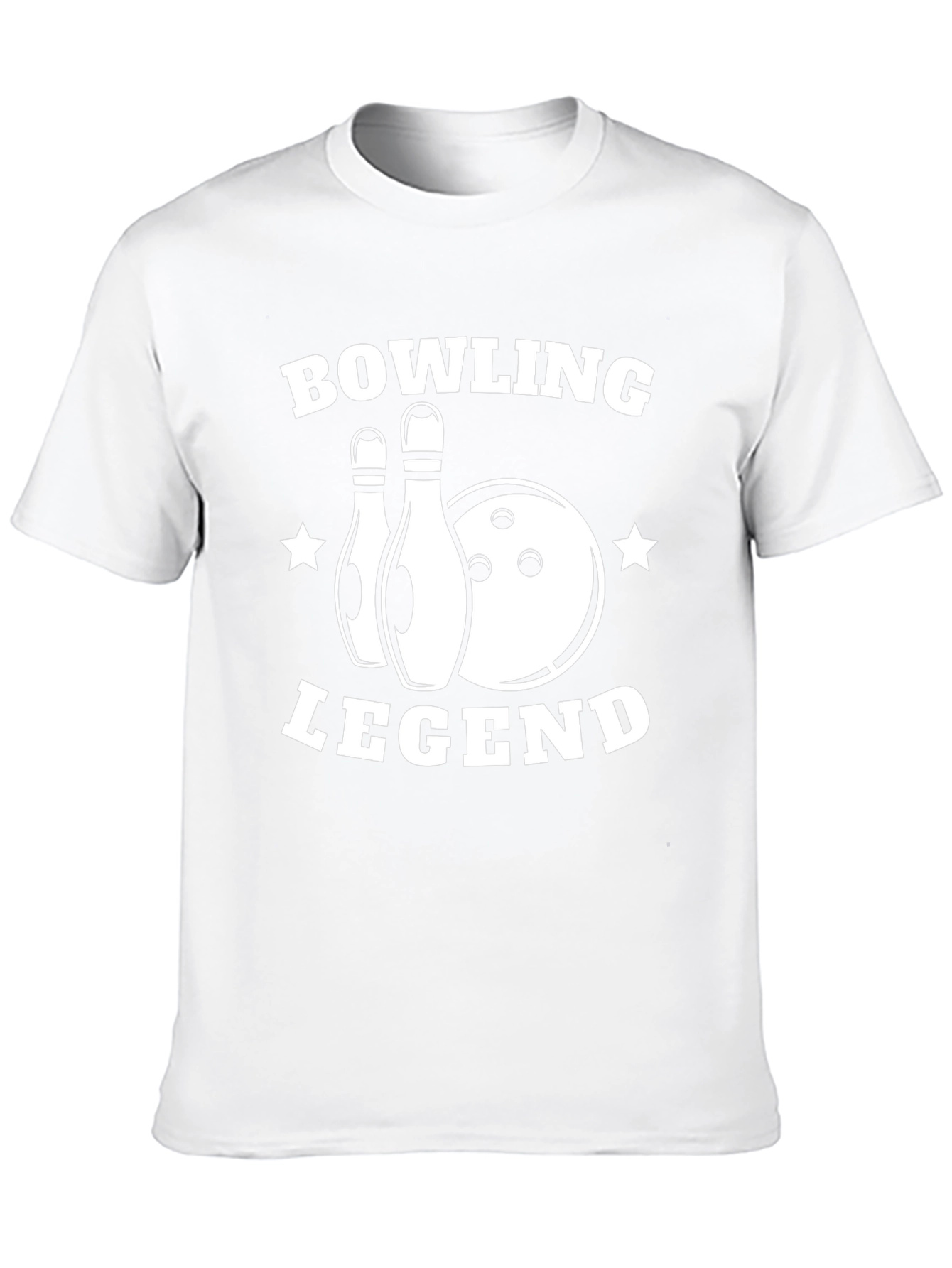 Bowling Legend Graphic T-Shirt - Black