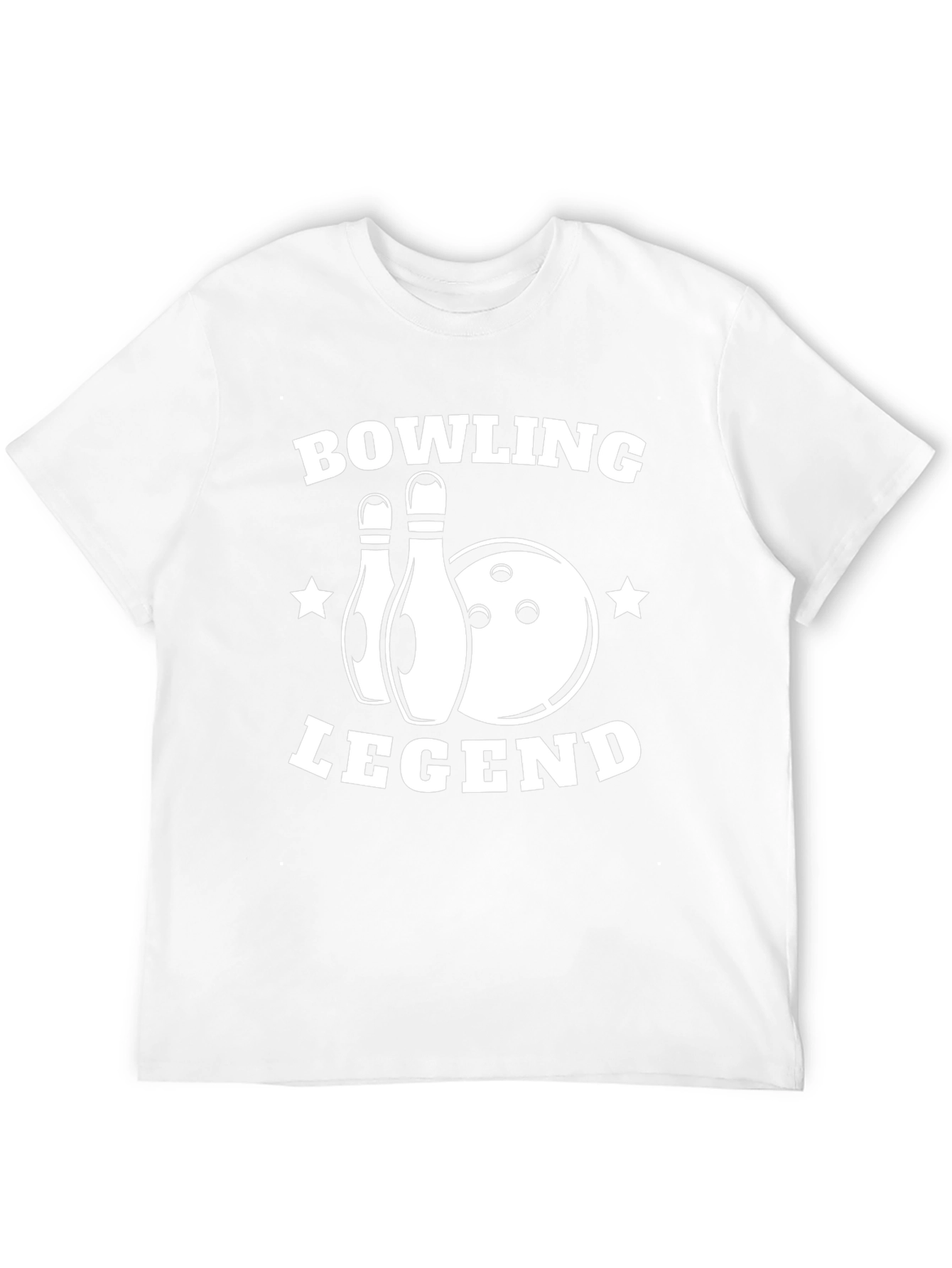 Bowling Legend Graphic T-Shirt - Black