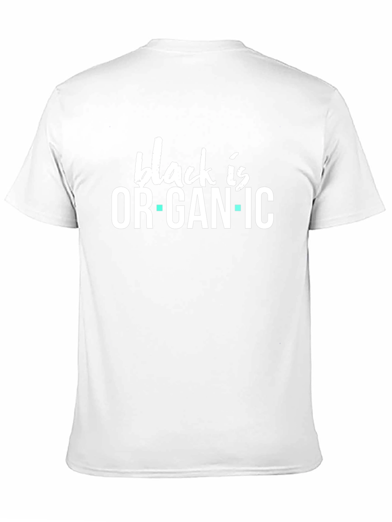 Black is Organic Graphic Tee