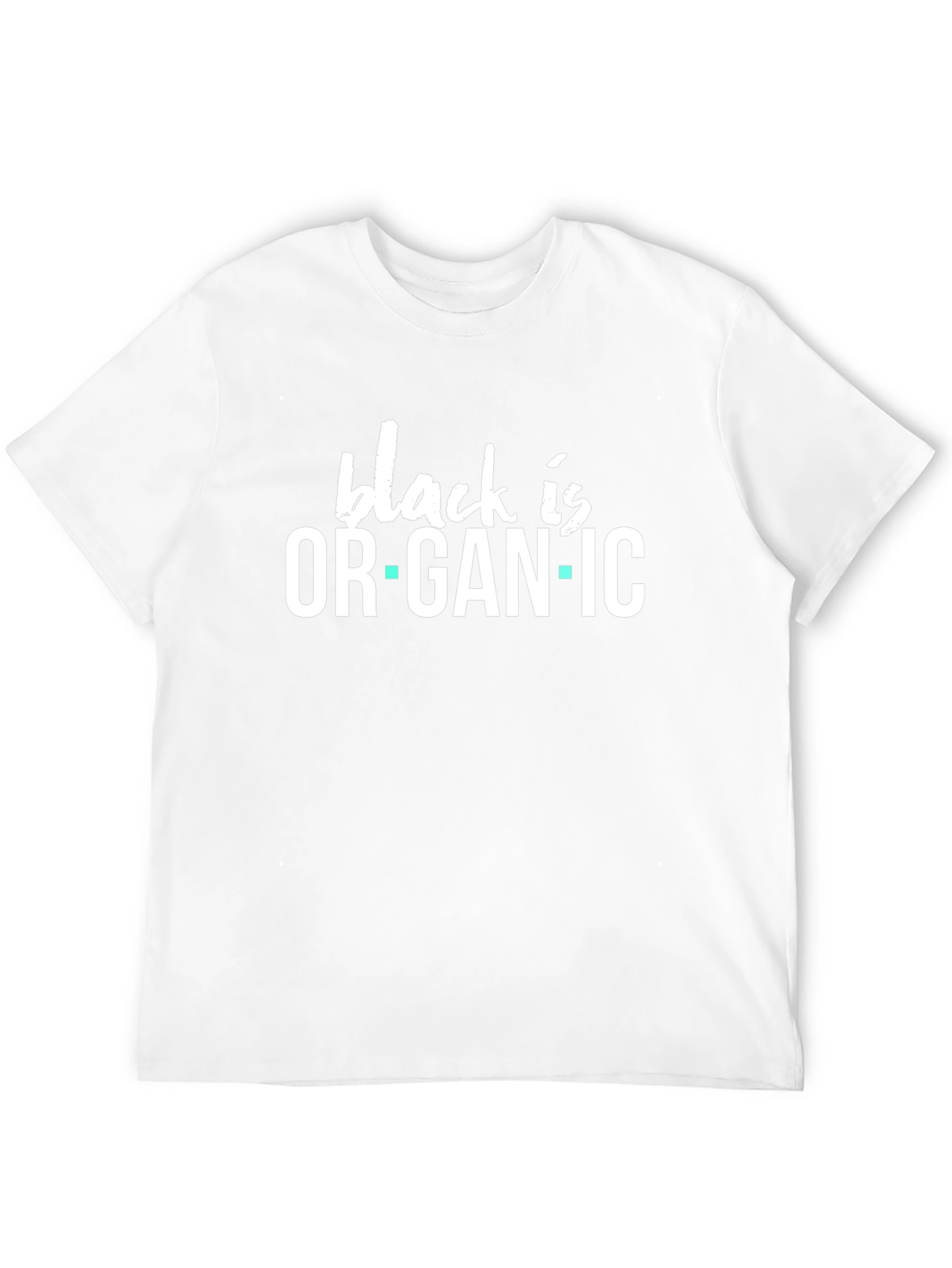 Black is Organic Graphic Tee