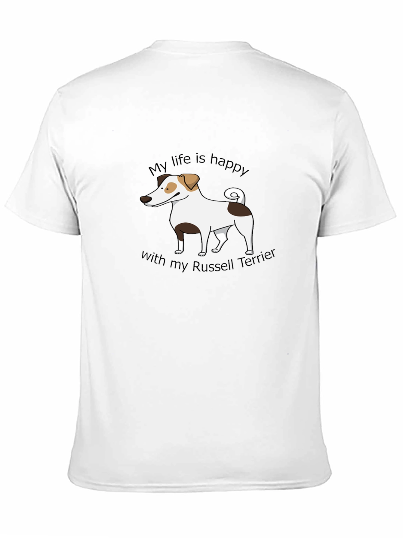 Happy Life Russell Terrier T-Shirt