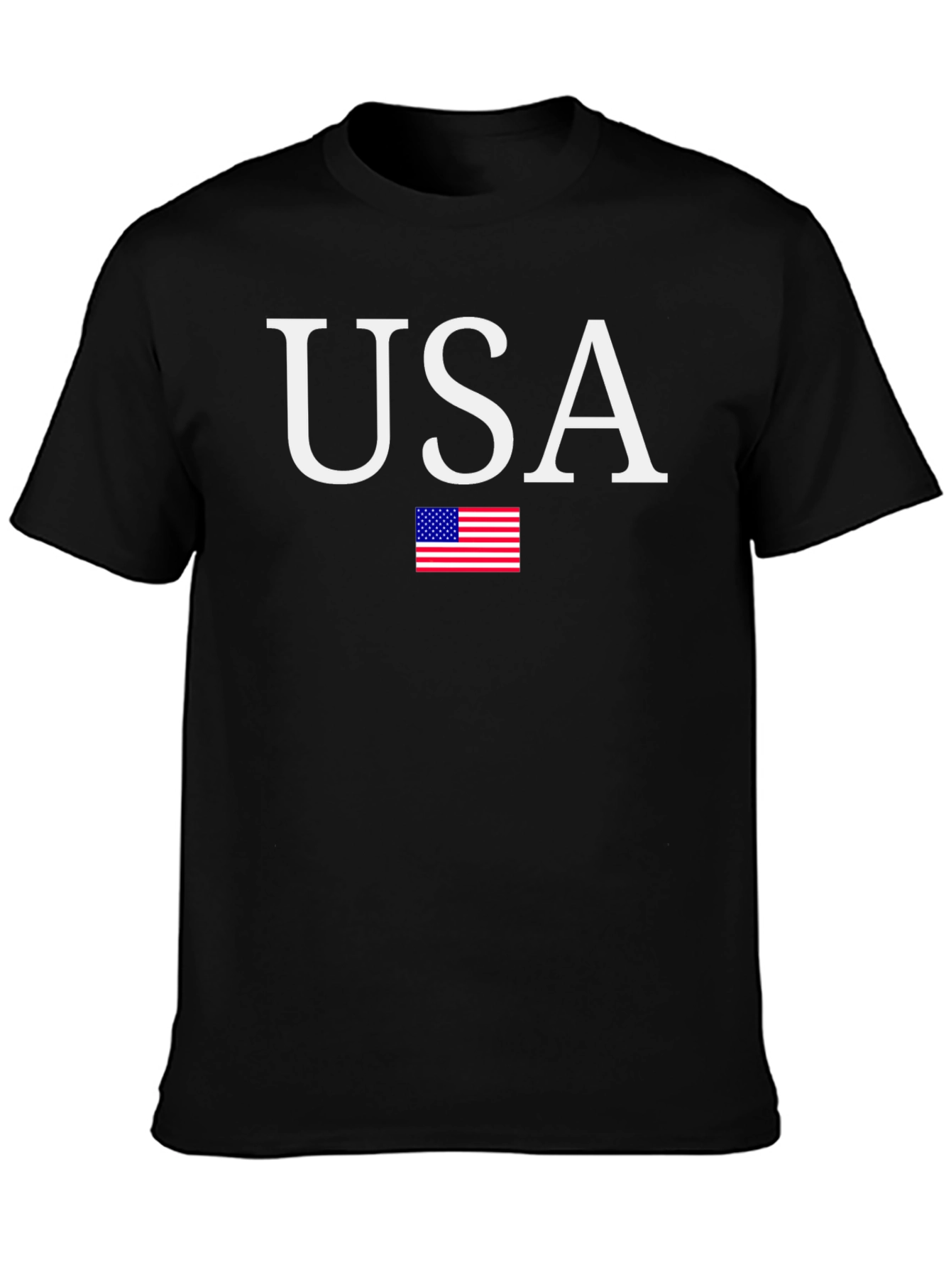 USA Flag Graphic T-Shirt Patriotic Mens