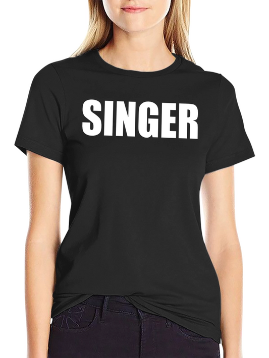 Singer Graphic Tee - Classic Black T-Shirt