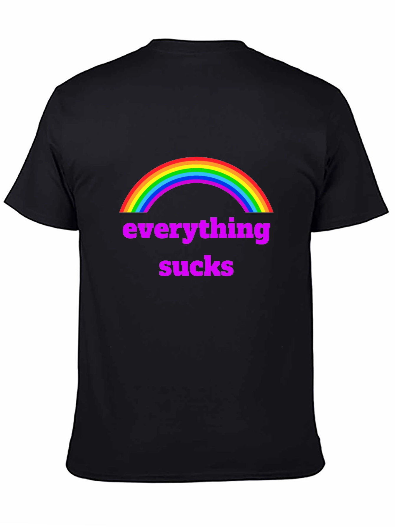 Everything Sucks Rainbow Graphic Tee