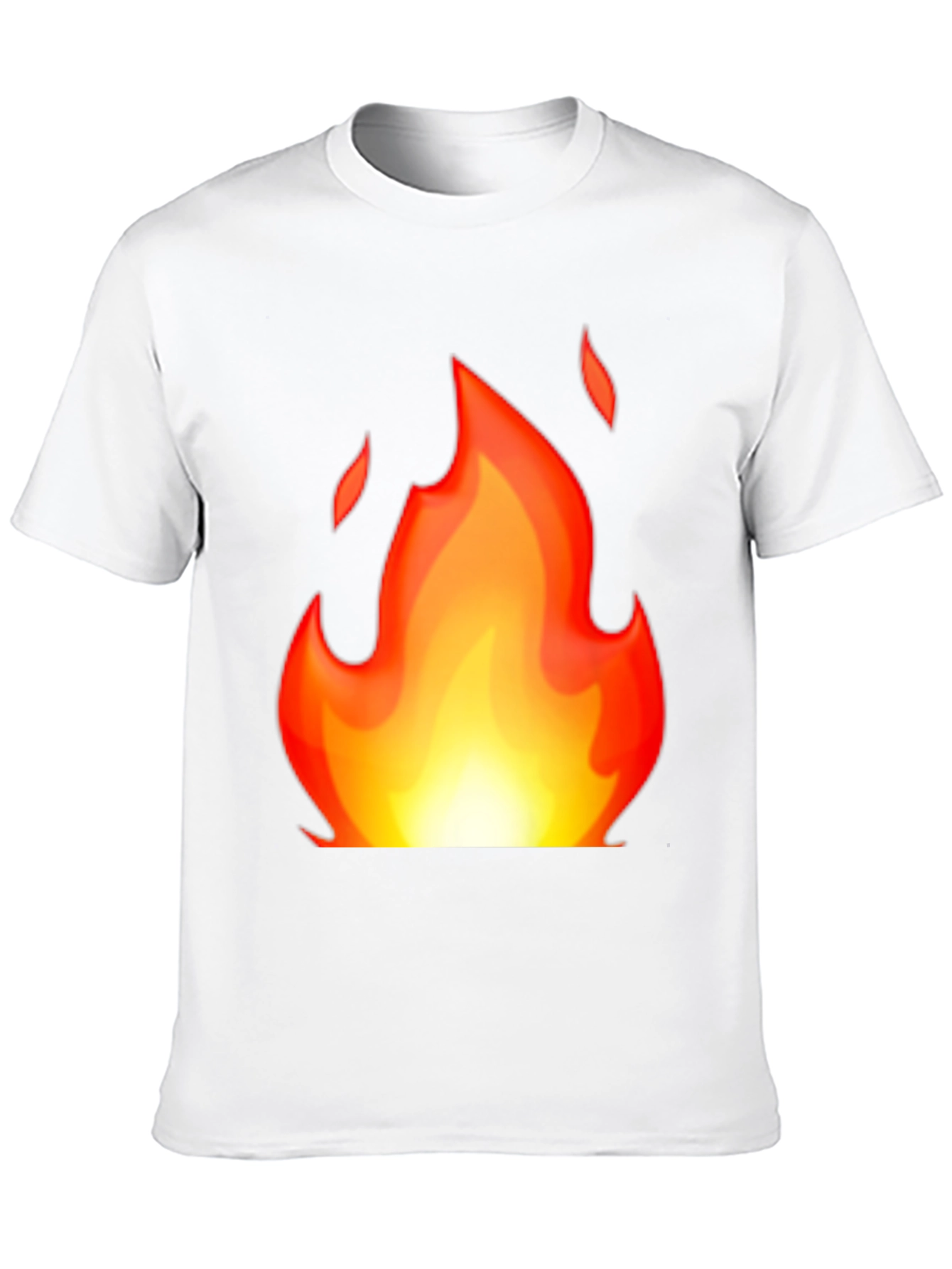 Flaming Hot Graphic Tee - Black