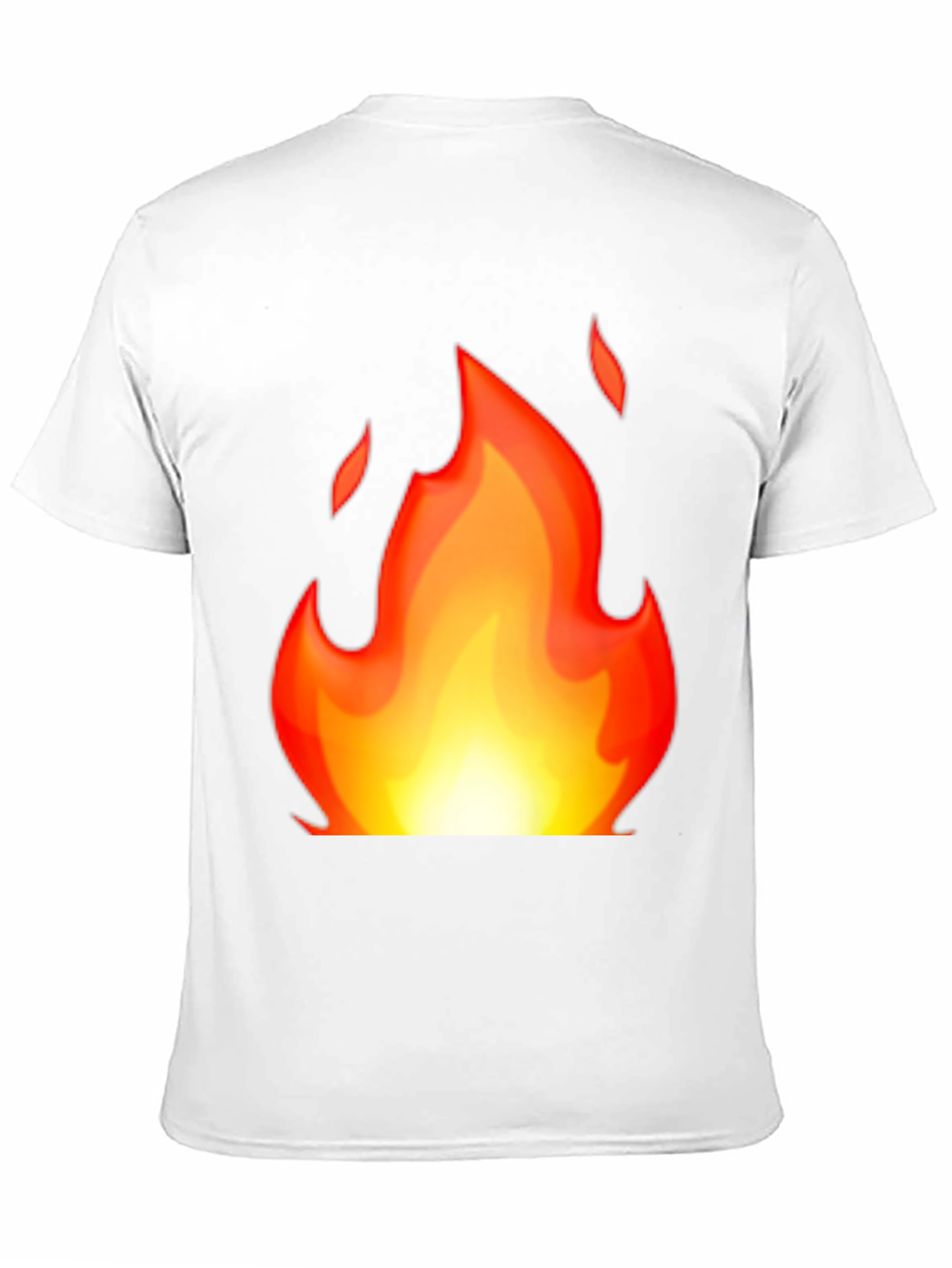 Flaming Hot Graphic Tee - Black