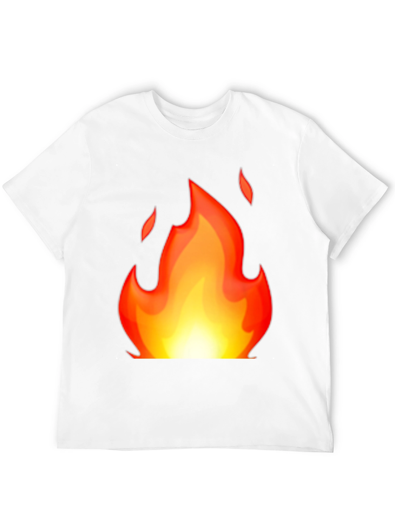 Flaming Hot Graphic Tee - Black