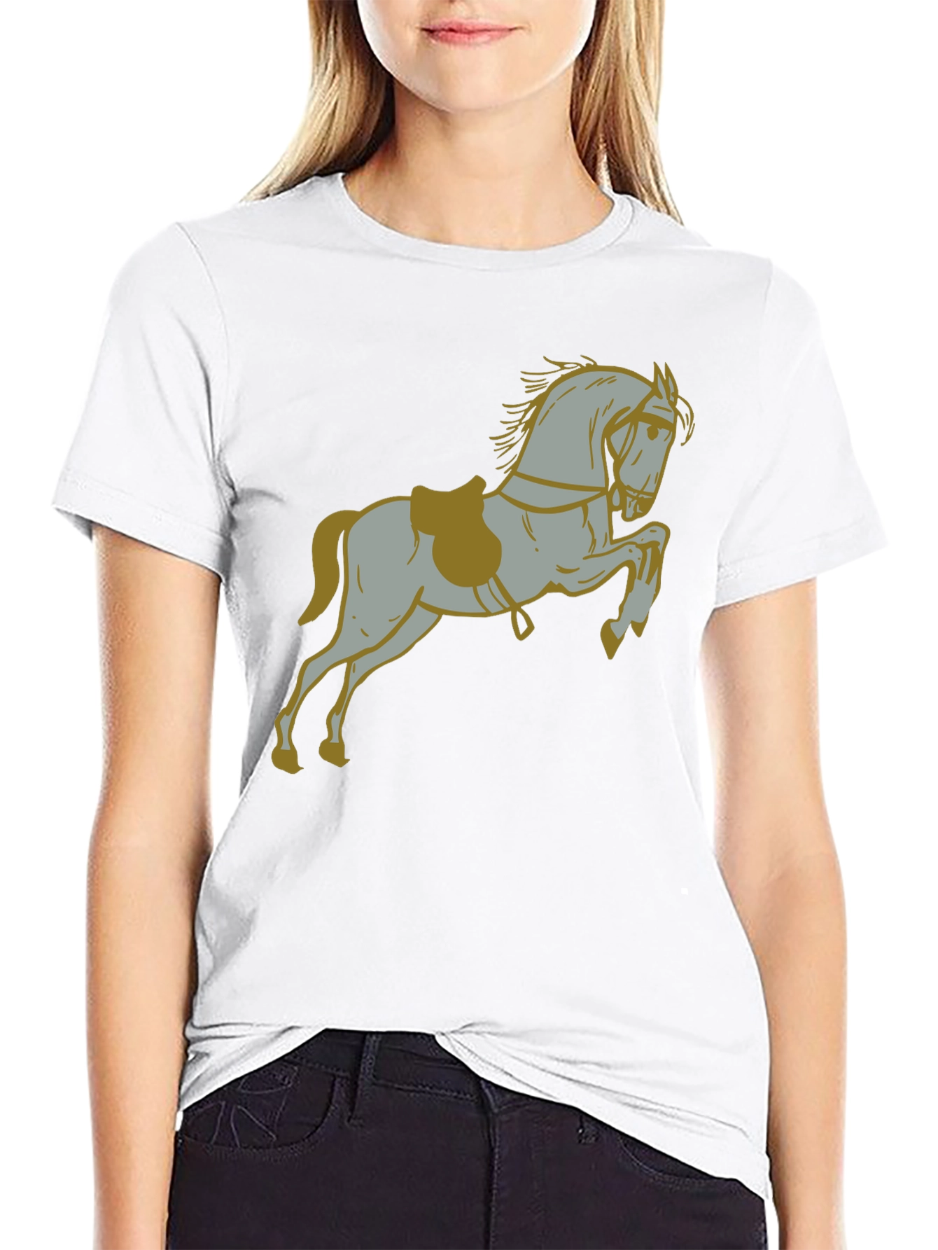 Black Horse T-Shirt
