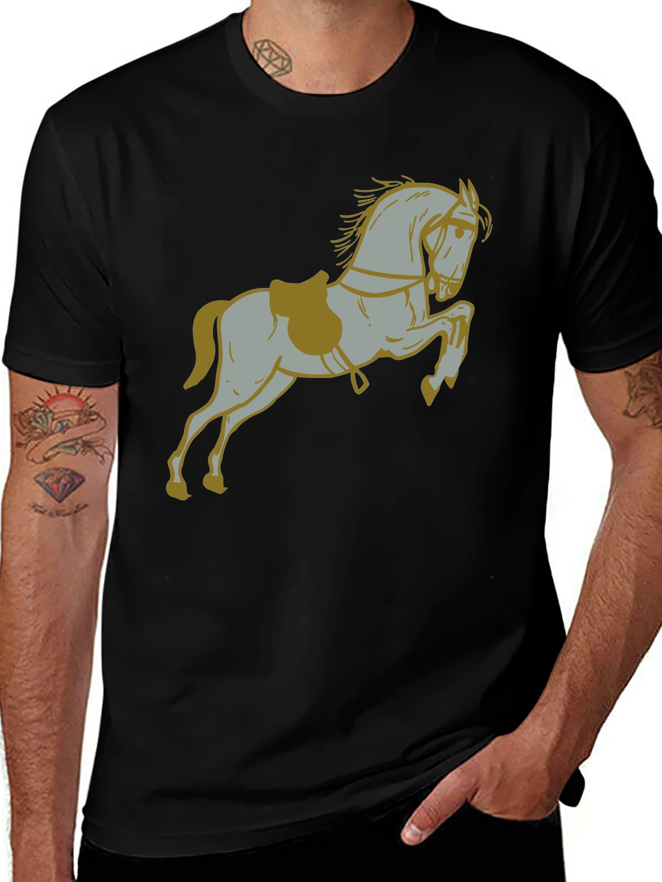 Black Horse T-Shirt