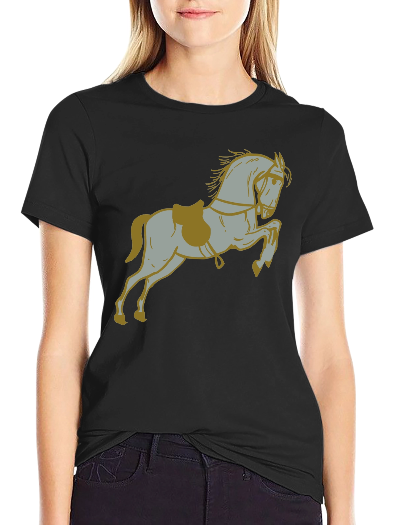 Black Horse T-Shirt