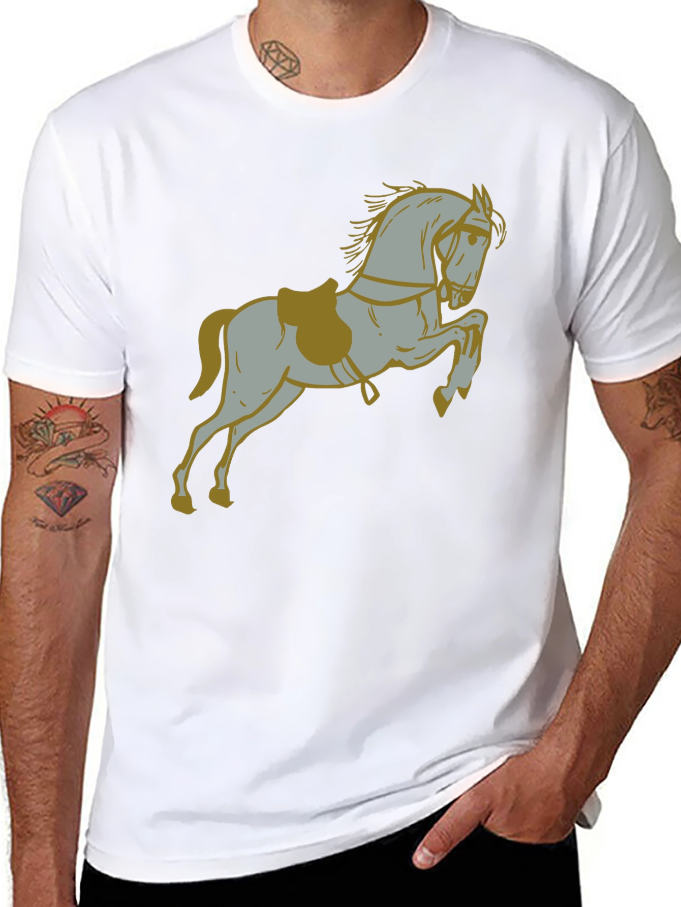 Black Horse T-Shirt