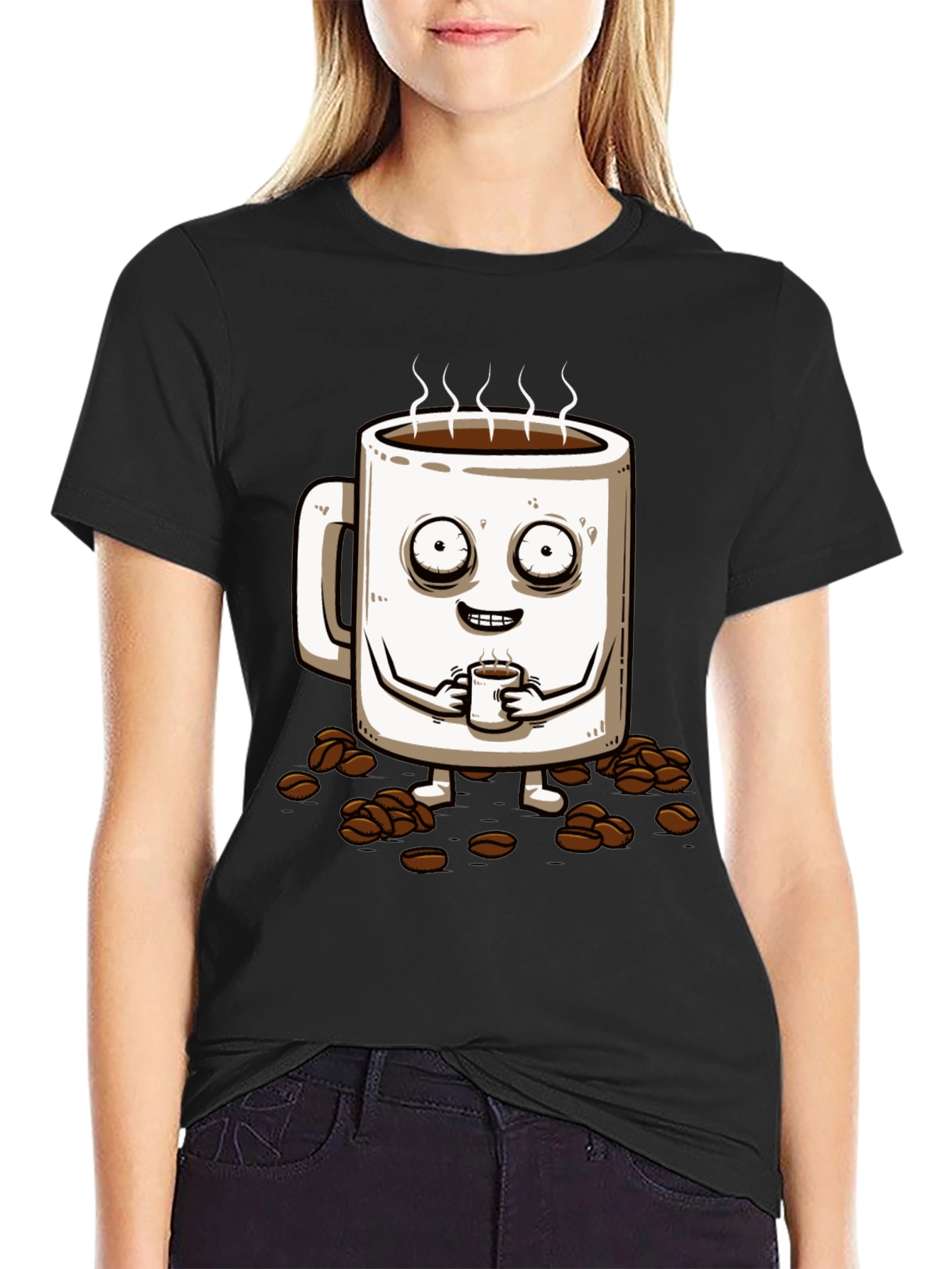 Coffee Mug T-Shirt - Funny Coffee Lover Tee