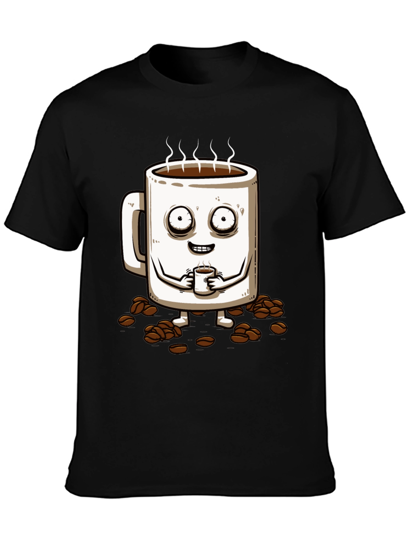 Coffee Mug T-Shirt - Funny Coffee Lover Tee
