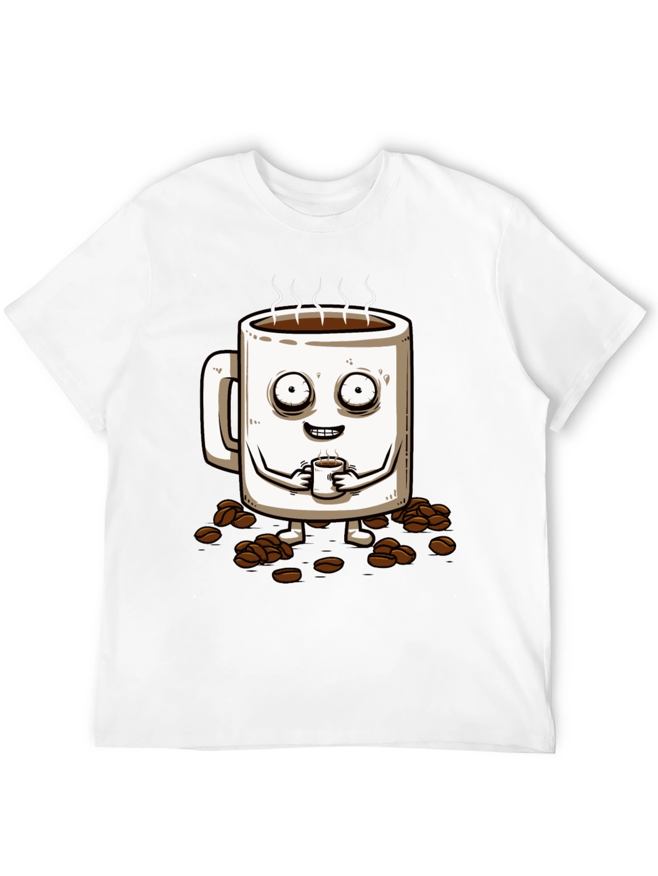 Coffee Mug T-Shirt - Funny Coffee Lover Tee