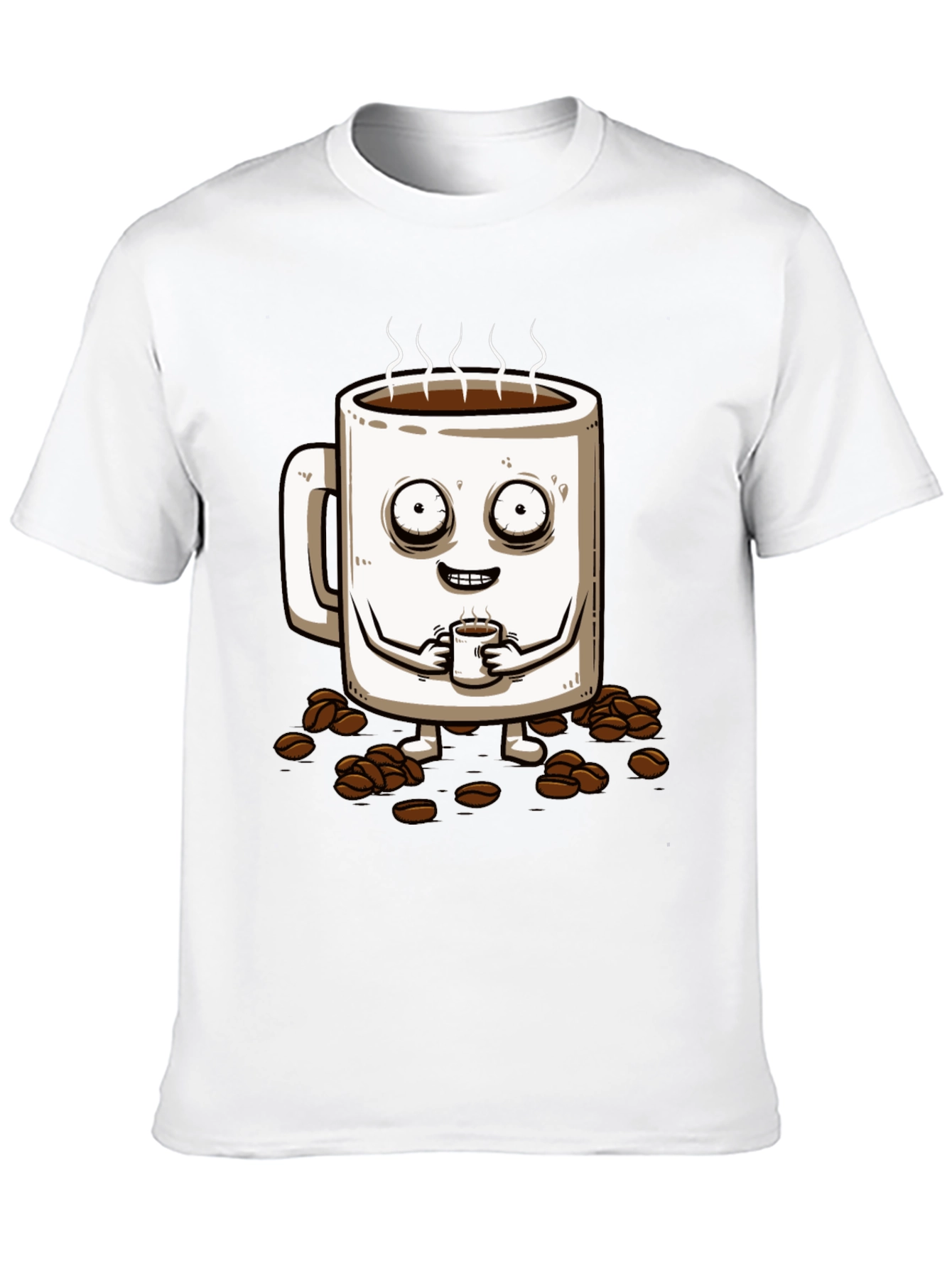 Coffee Mug T-Shirt - Funny Coffee Lover Tee
