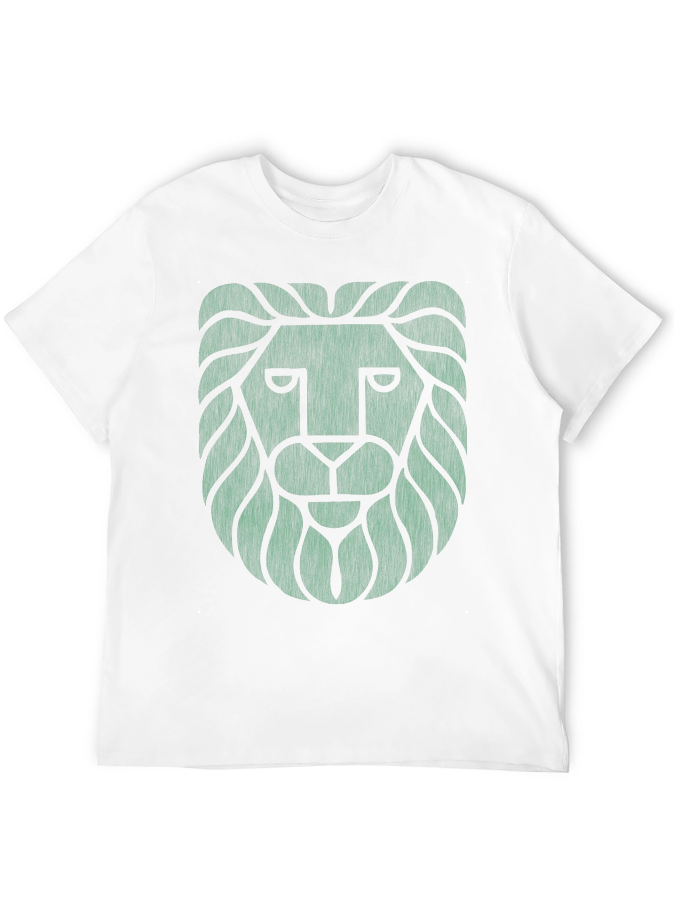 Lion Graphic Tee - Cool Design Black T-Shirt