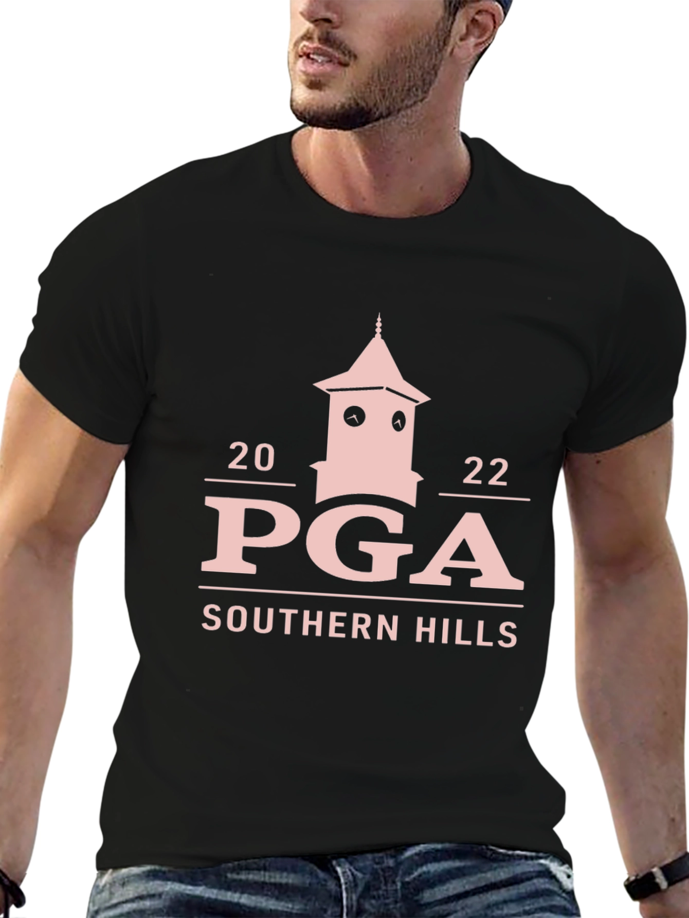 PGA Southern Hills Black T-Shirt