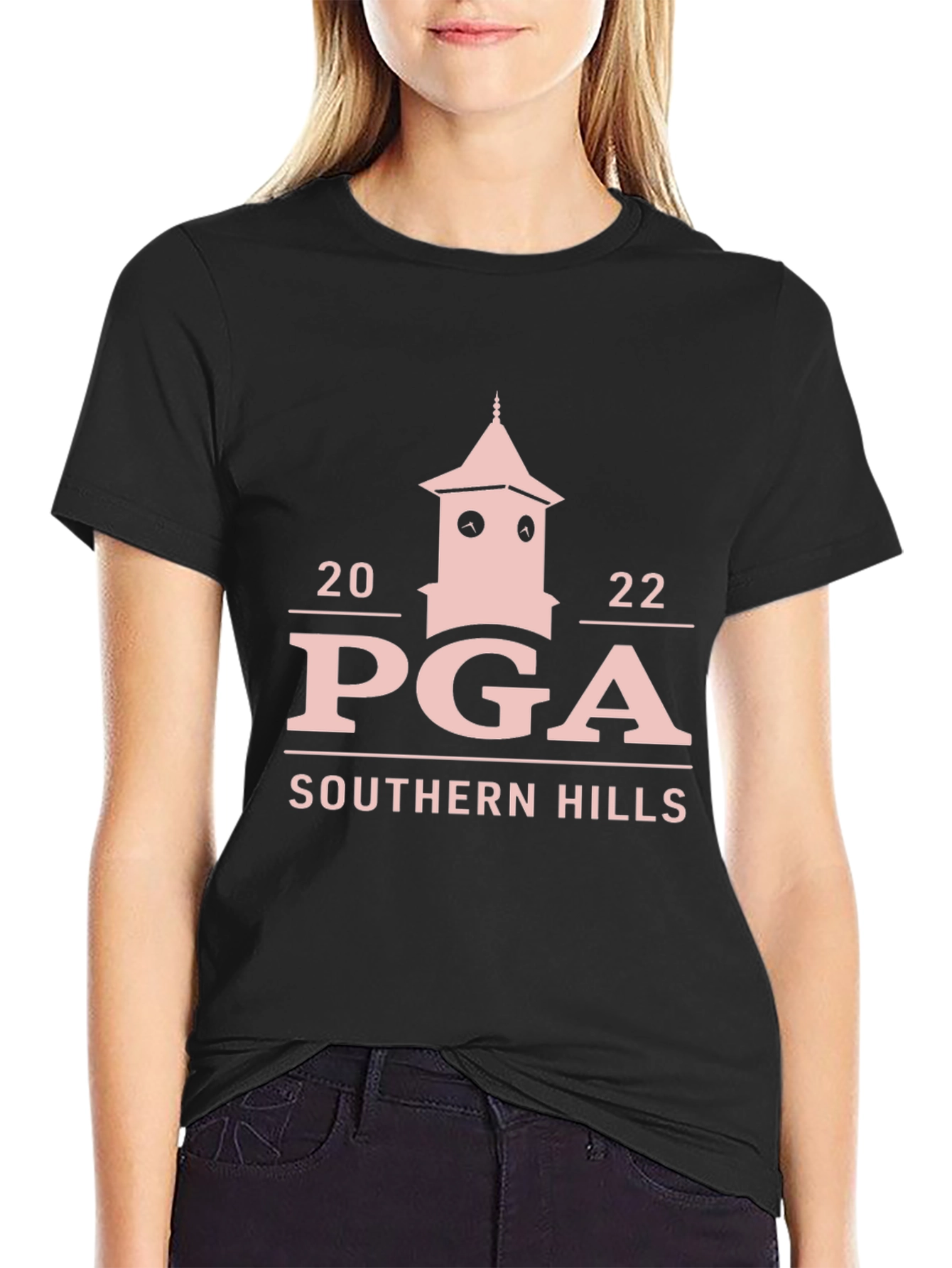 PGA Southern Hills Black T-Shirt