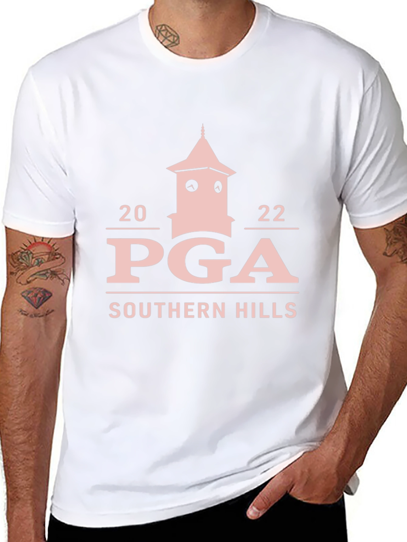 PGA Southern Hills Black T-Shirt