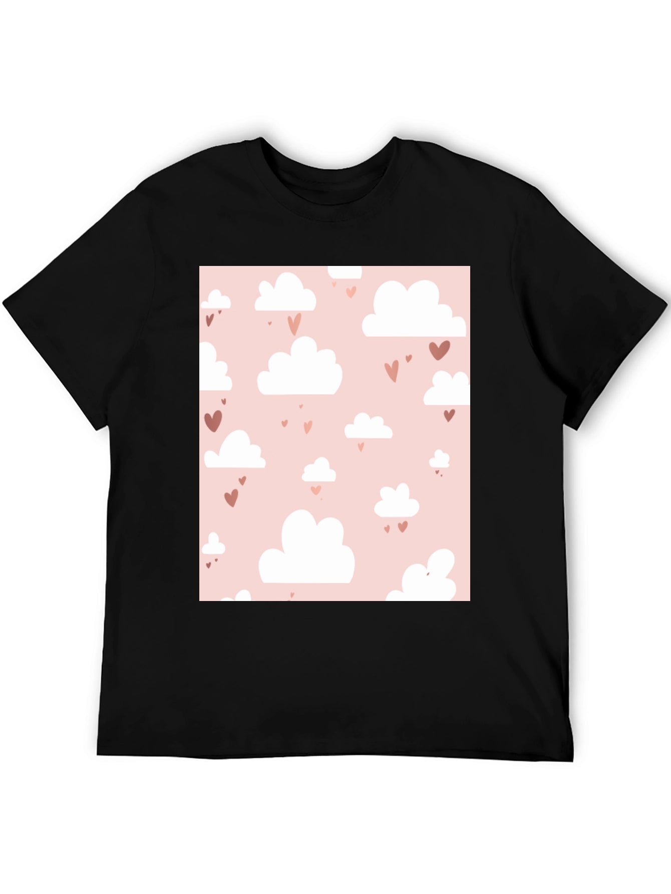 Cute Cloud and Hearts T-Shirt