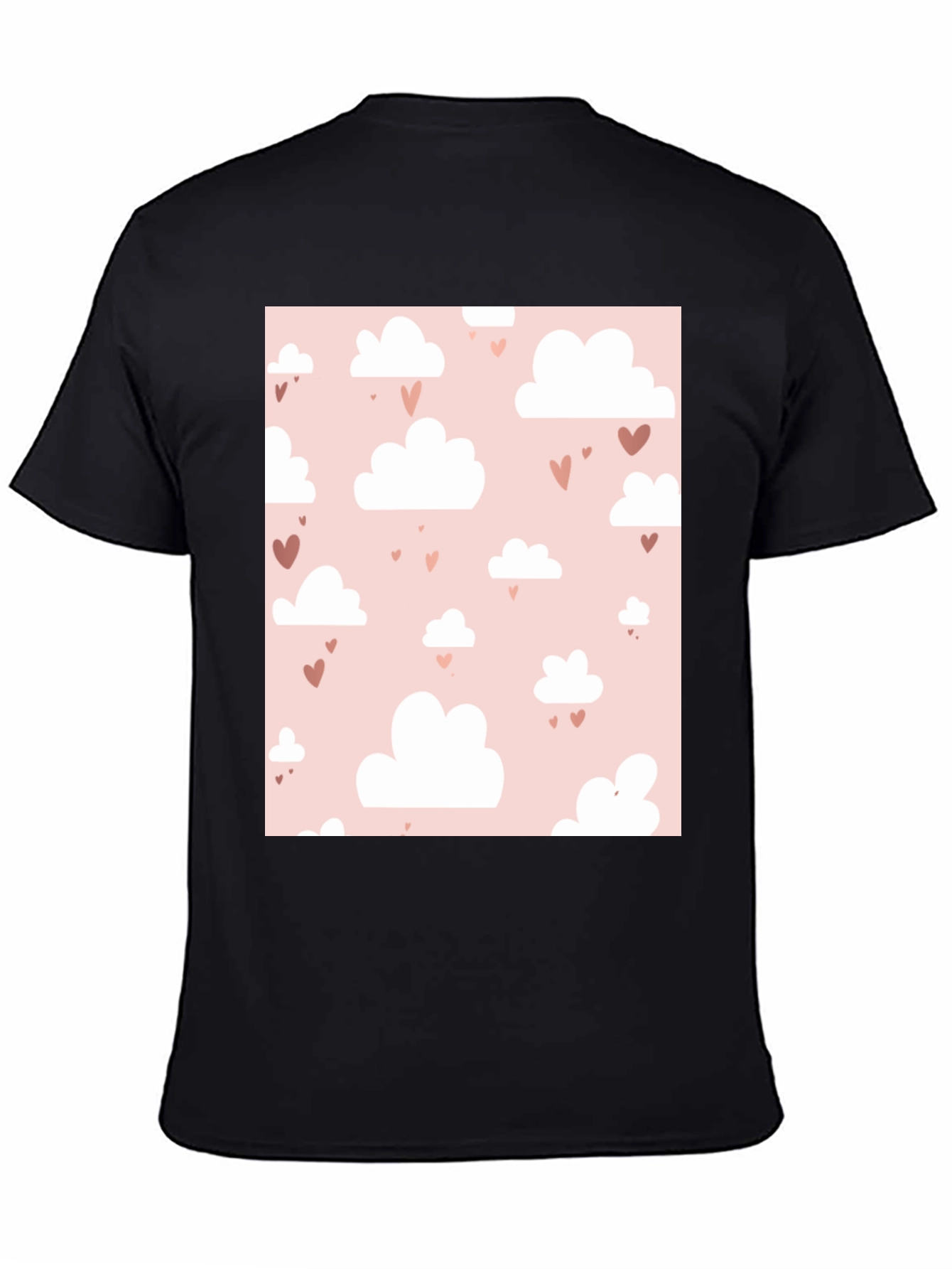 Cute Cloud and Hearts T-Shirt