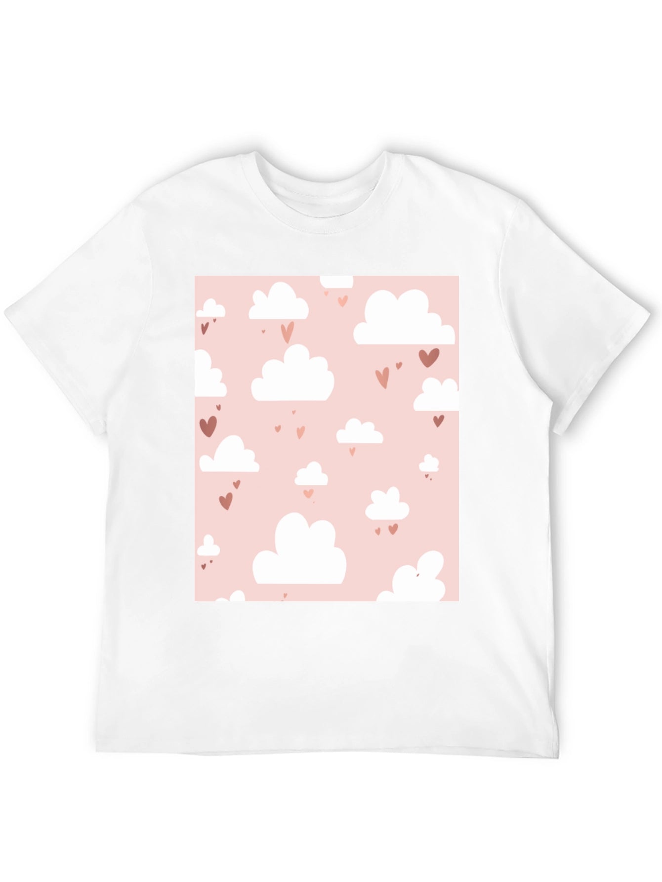 Cute Cloud and Hearts T-Shirt