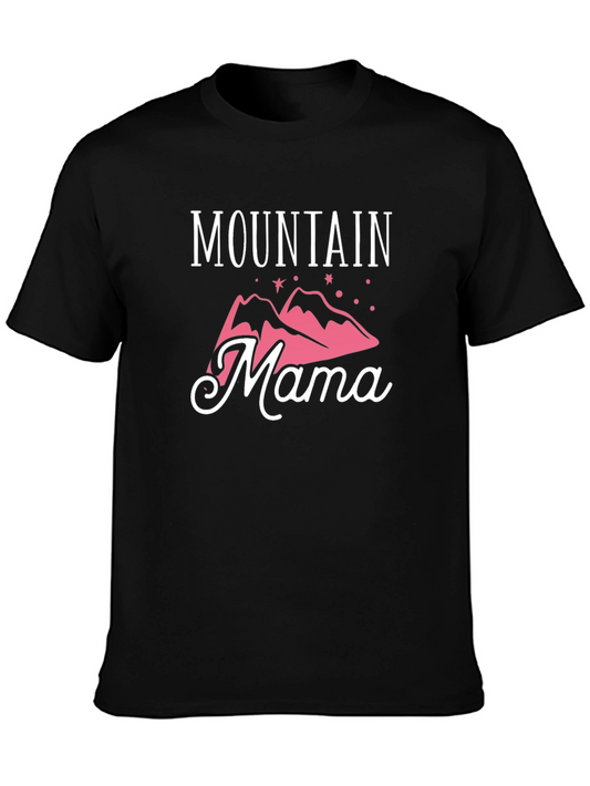 Mountain Mama Graphic Tee - Outdoor Adventure Shirt