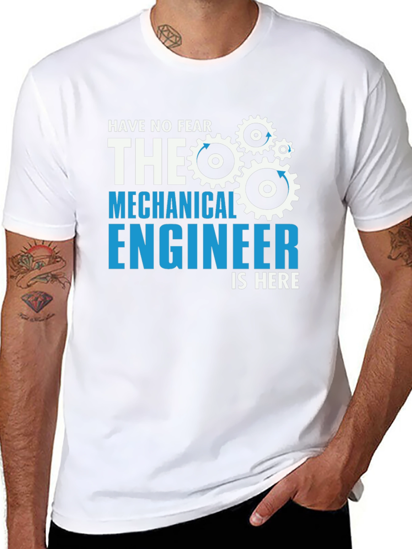 Mechanical Engineer T-Shirt - Gears Design