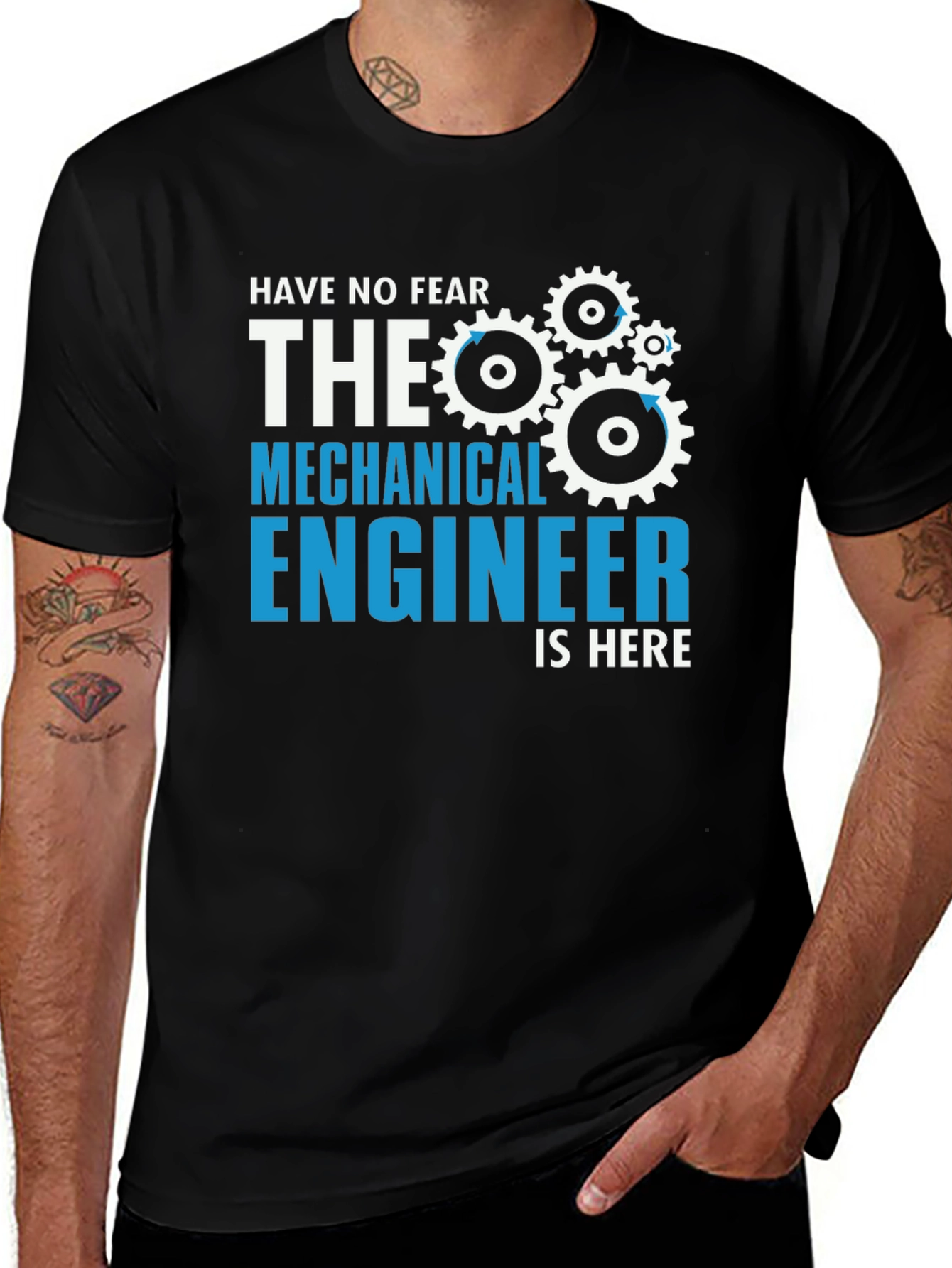 Mechanical Engineer T-Shirt - Gears Design