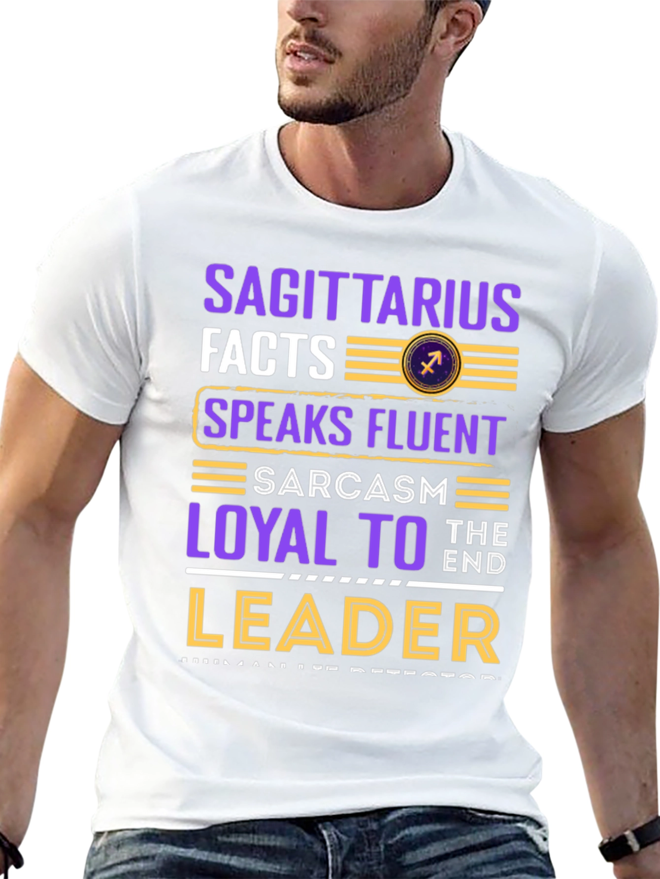 Sagittarius Facts T-Shirt - Zodiac Sign Tee