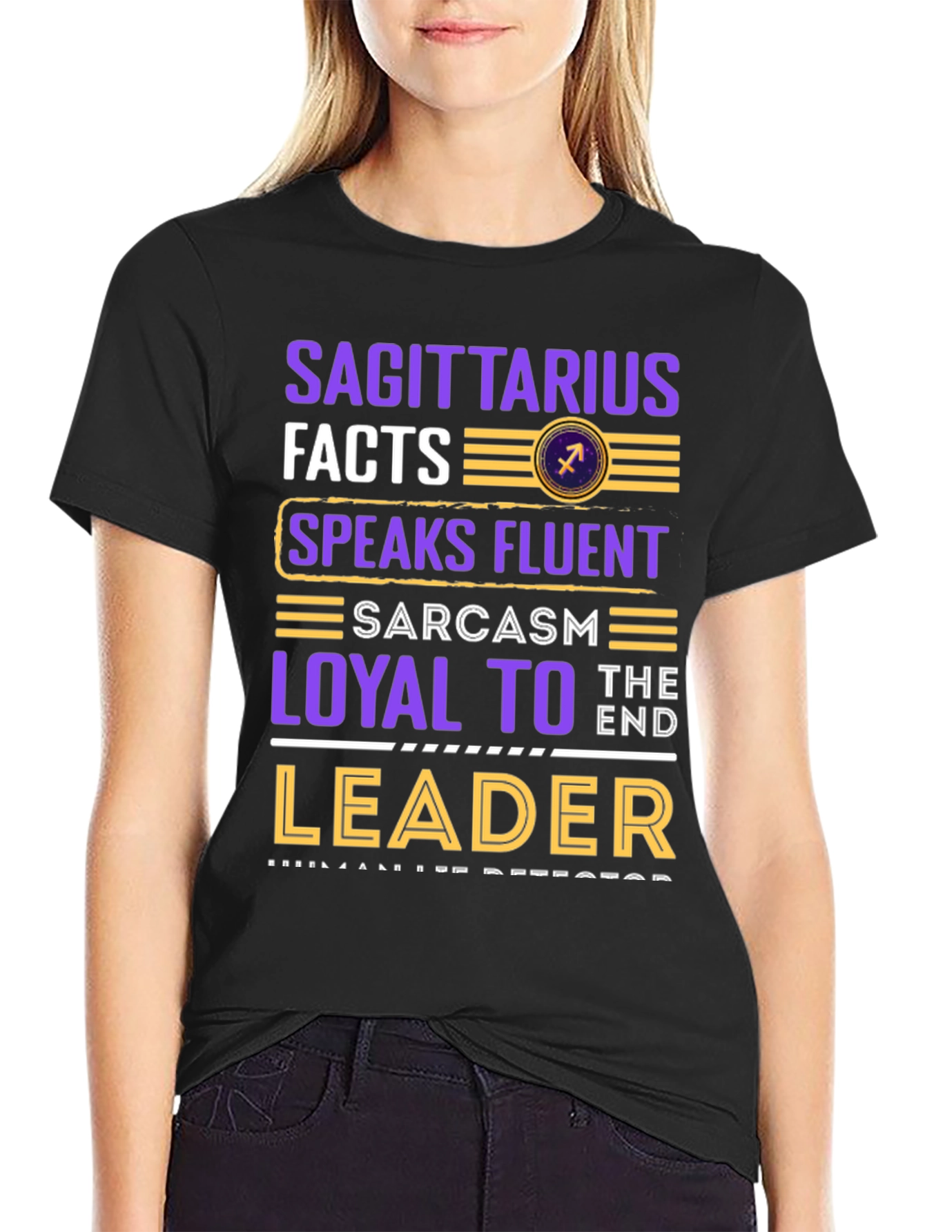 Sagittarius Facts T-Shirt - Zodiac Sign Tee