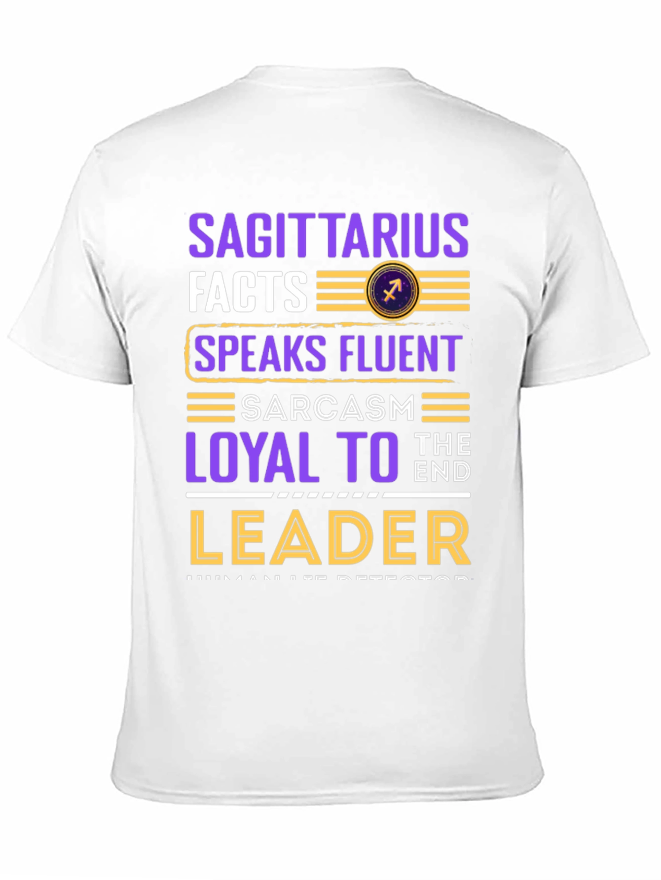 Sagittarius Facts T-Shirt - Zodiac Sign Tee